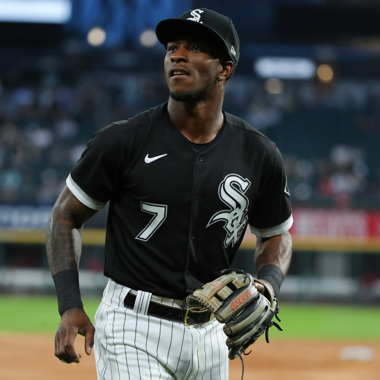 Chicago's Tim Anderson leaves with groin injury