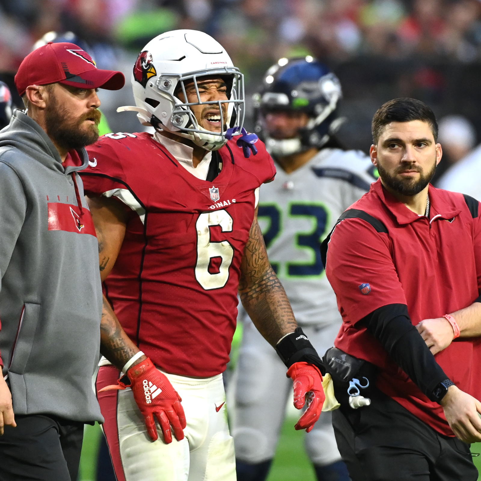 James Conner injury update: Cardinals RB dealing with knee, shin