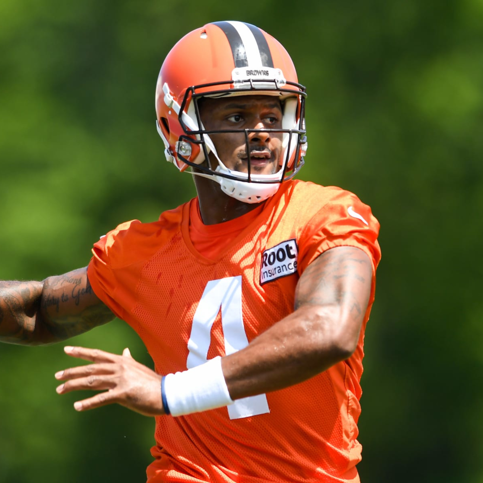 Deshaun Watson Is Looking Sharp In The Red Zone At Camp