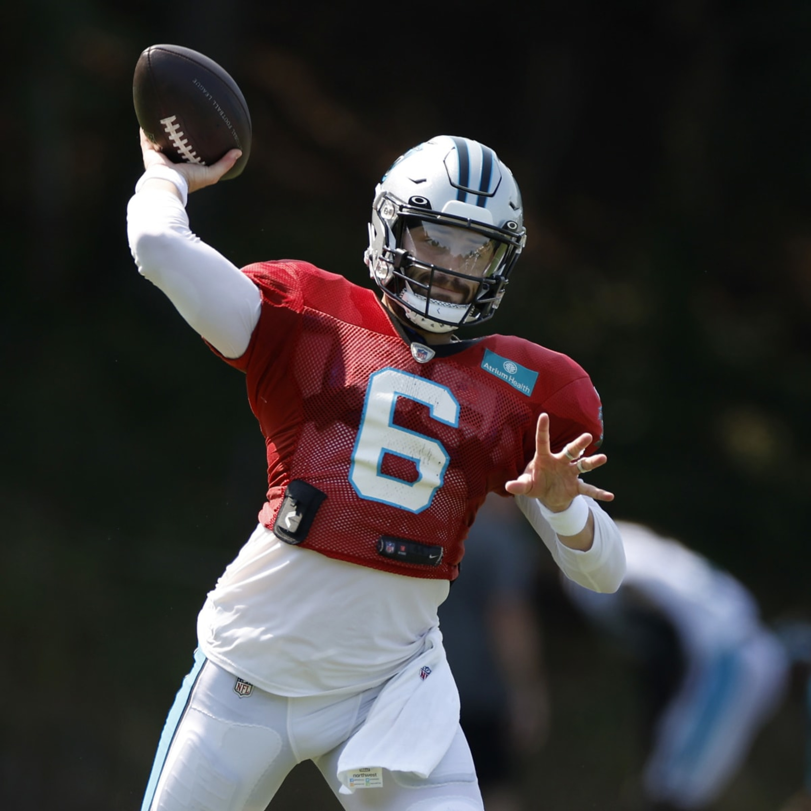 Panthers QB Mayfield to have MRI on injured left ankle