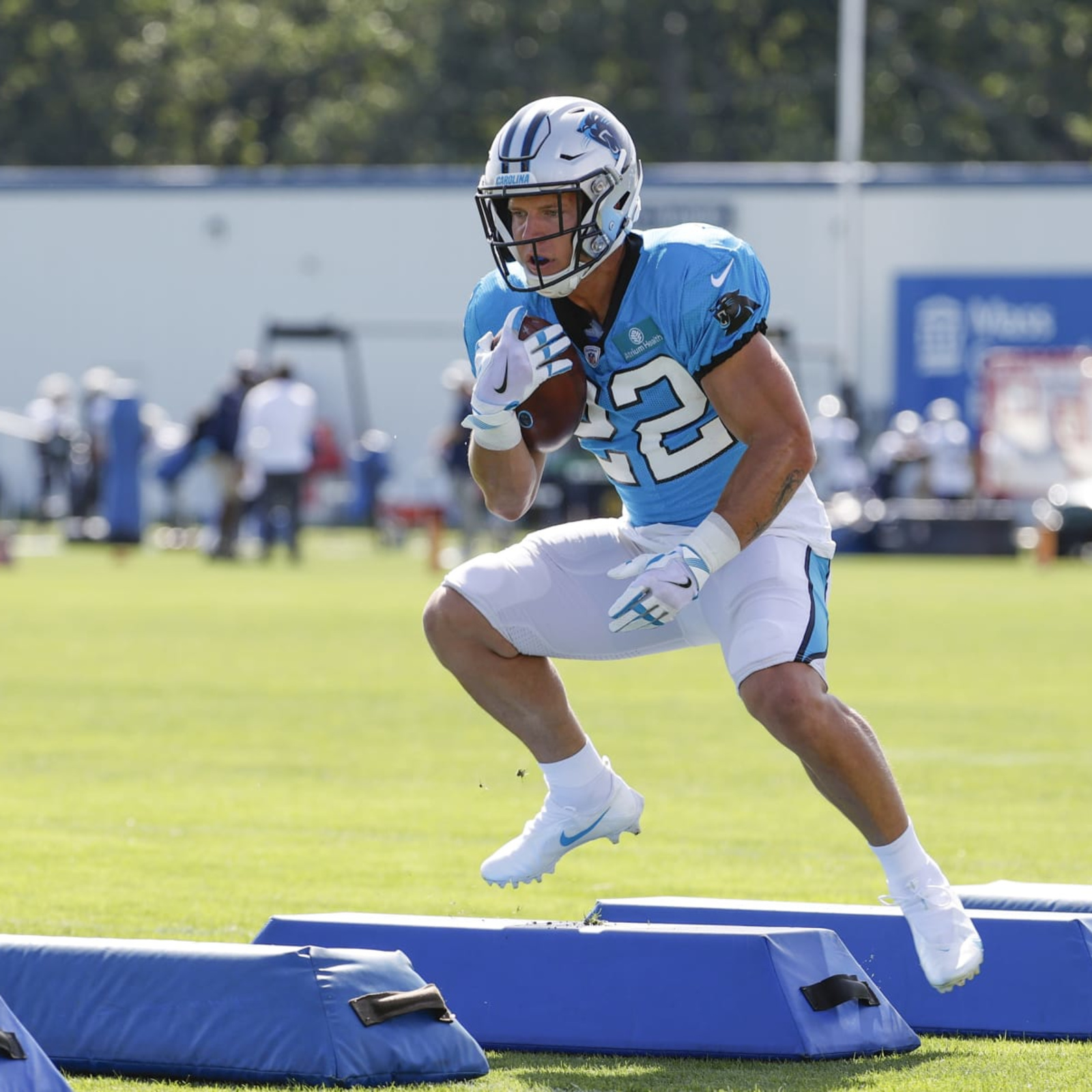 Fan injured in Patriots-Panthers practice brawl