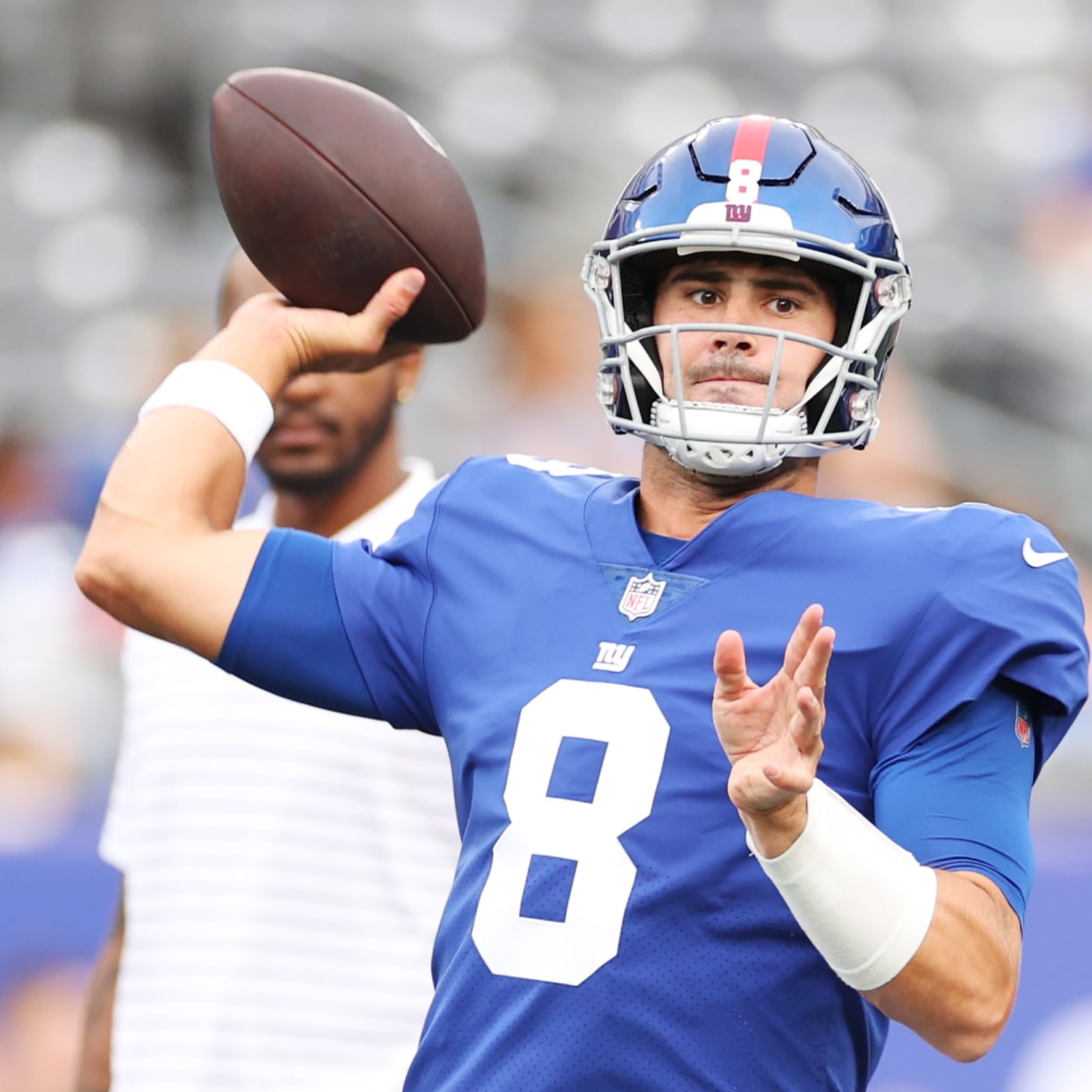 David Sills V of the New York Giants looks on during the game against  News Photo - Getty Images