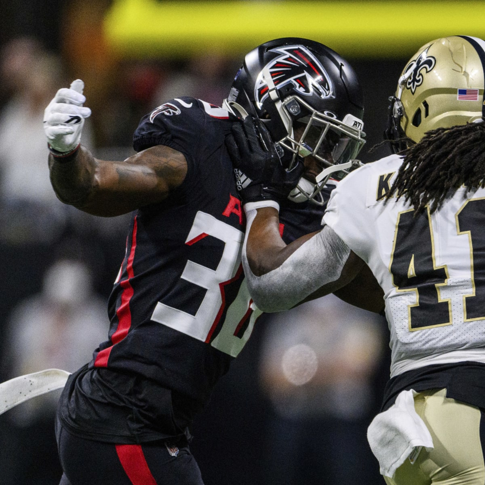 Falcons soar over Saints in Superdome loss 30-14