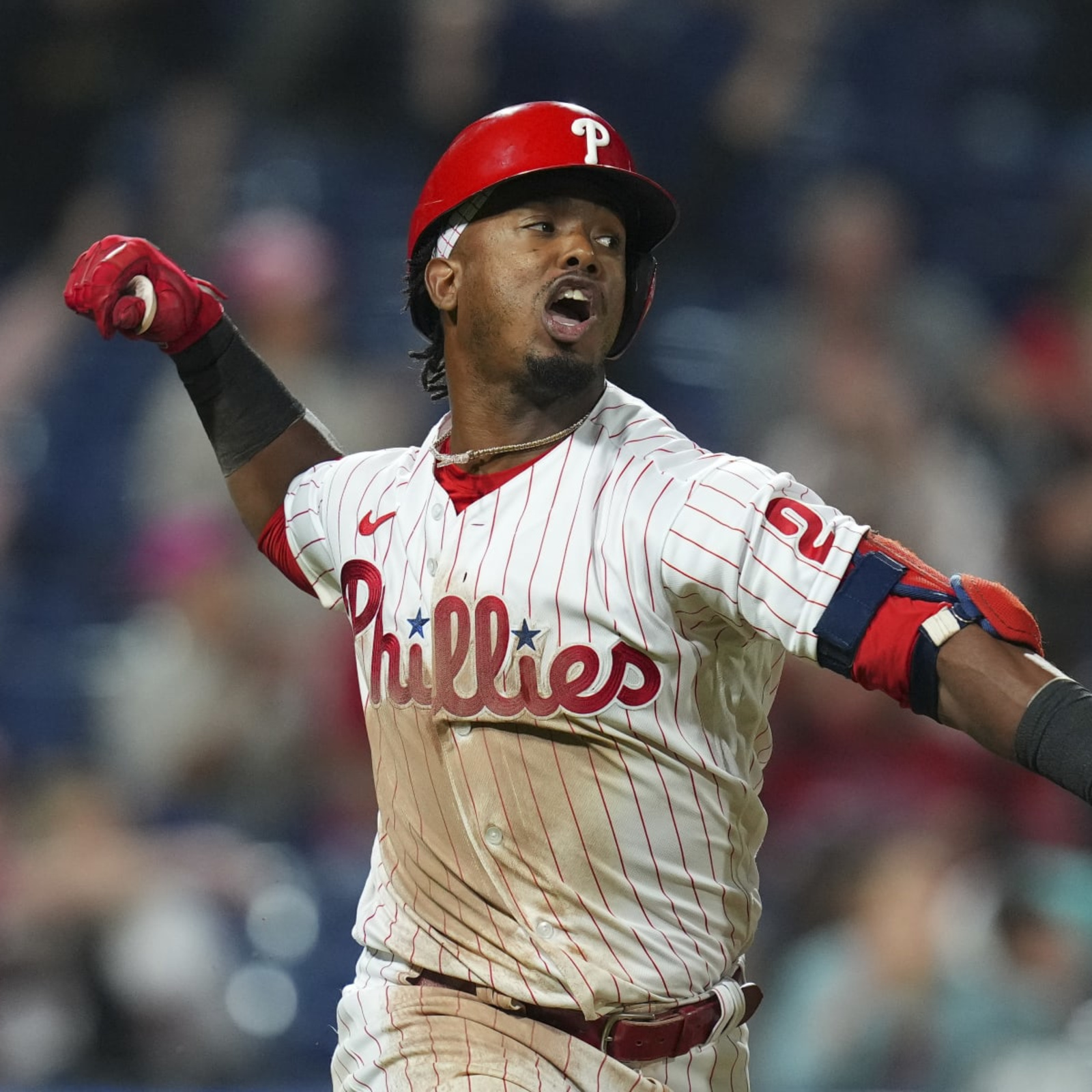 Jean Segura helps Phillies to NLCS Game 3 win over Padres with bat and  glove – NBC Sports Philadelphia