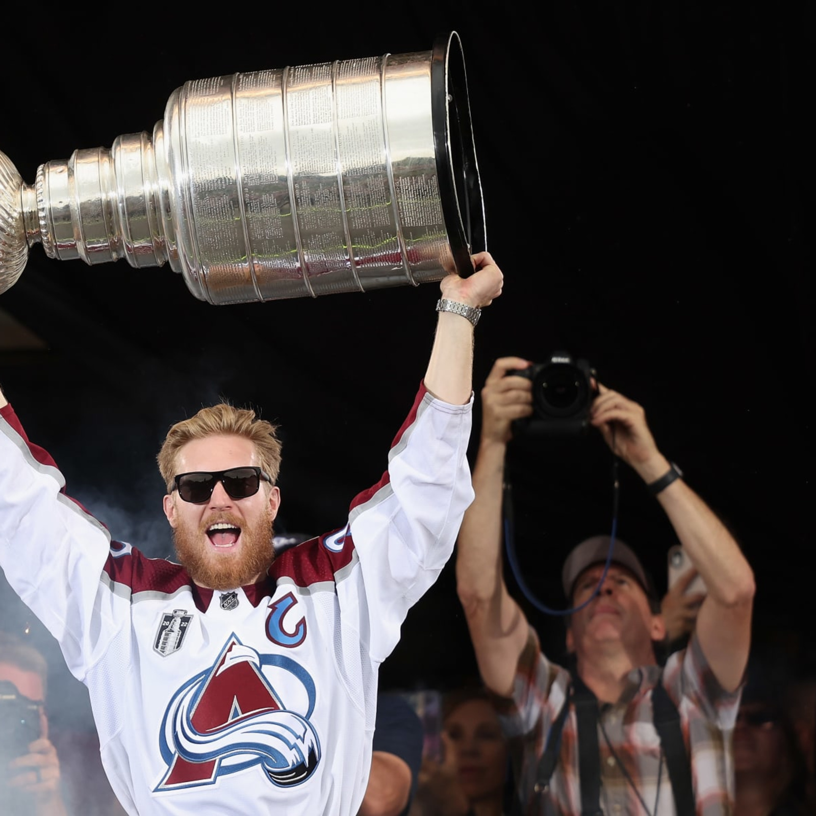 Colorado Avalanche Dent Stanley Cup Within Minutes After Winning