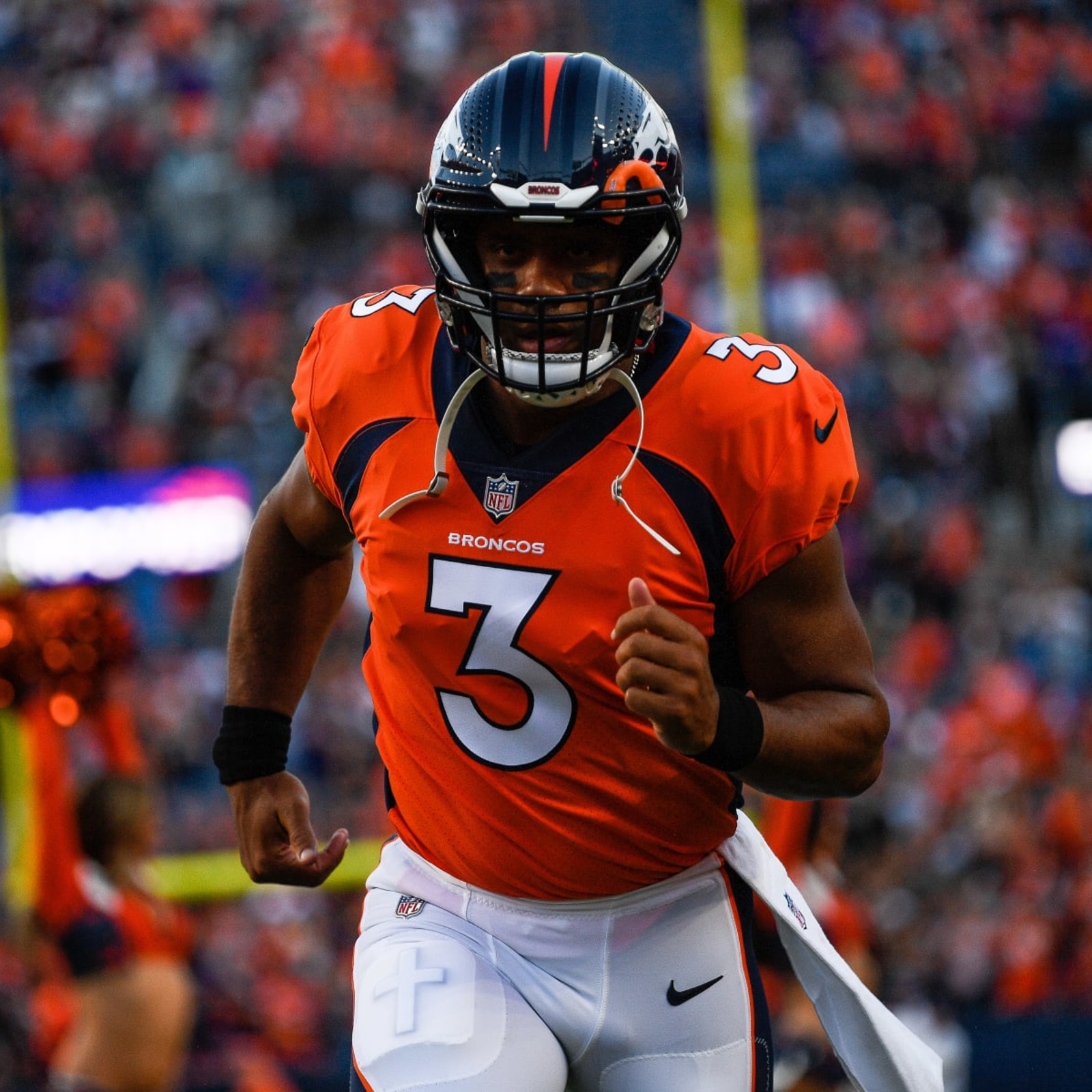 Carolina Panthers We're In Trade Talks For Russell Wilson #russellwilson  #denverbroncos #seahawks 