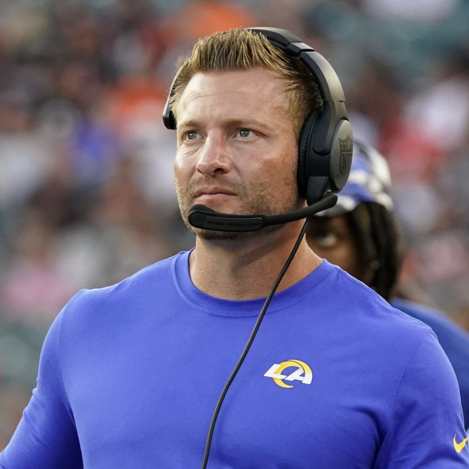 Los Angeles Rams coach Sean McVay quick to put the blame on