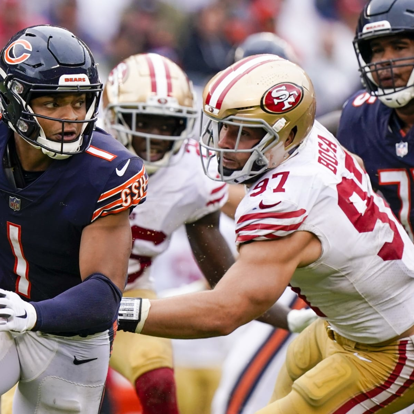 Bears thrive in the cold #49ers #sf49ers #49ersfaithful #49ersnation #