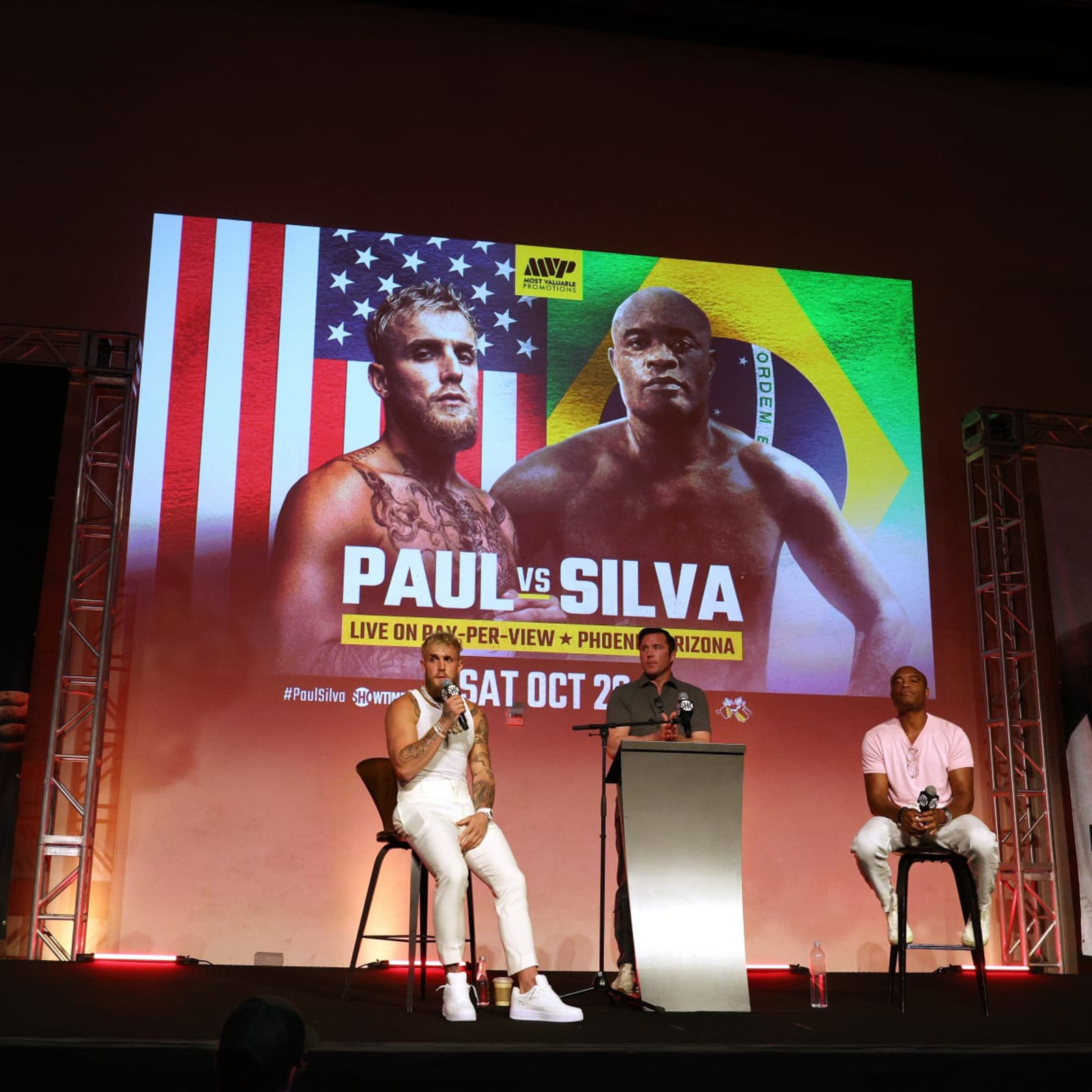 Jake Paul Tells Dana White He Wants to Wager $5M on Anderson Silva Fight News, Scores, Highlights, Stats, and Rumors Bleacher Report