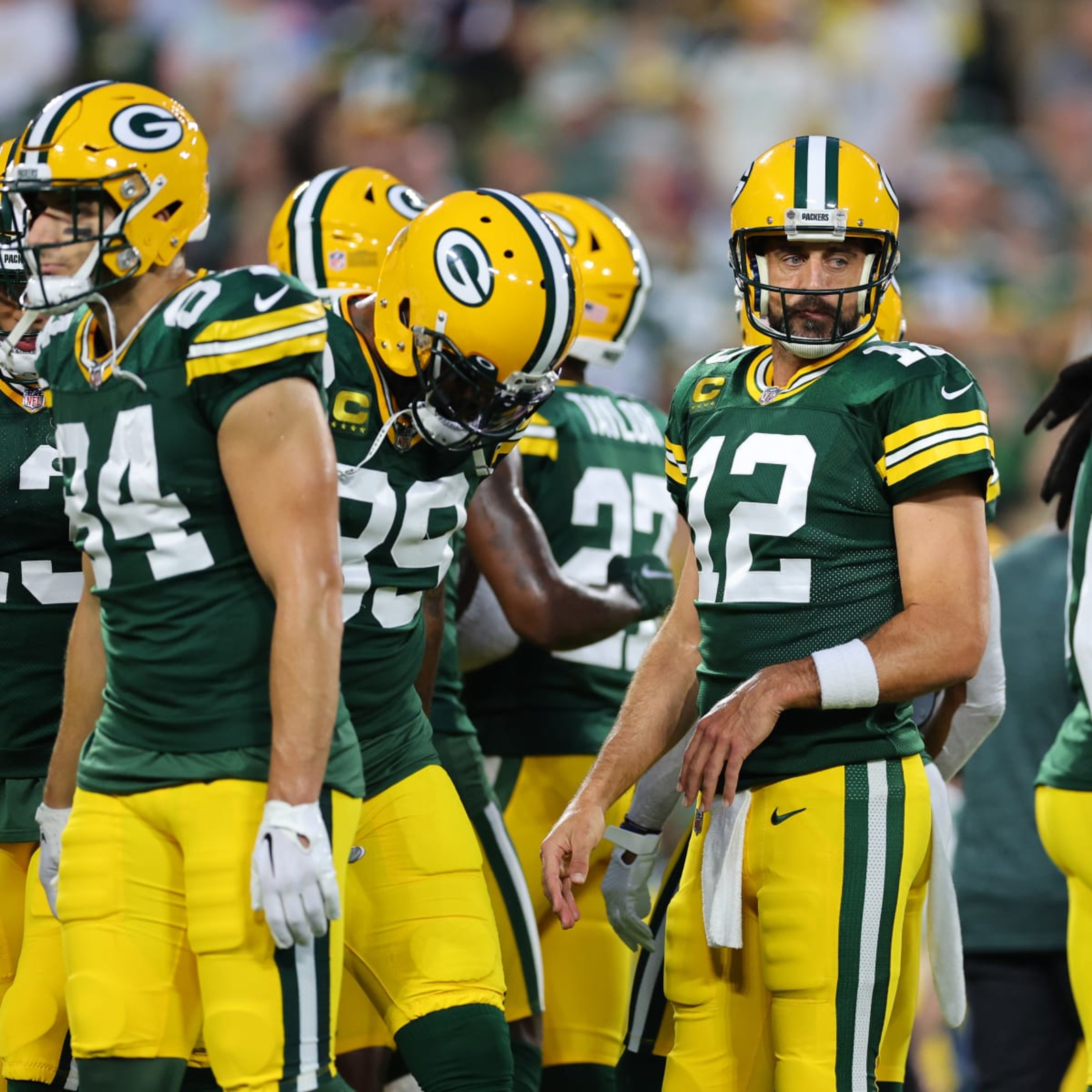 Packers seemingly do ayahuasca TD celebration for Aaron Rodgers