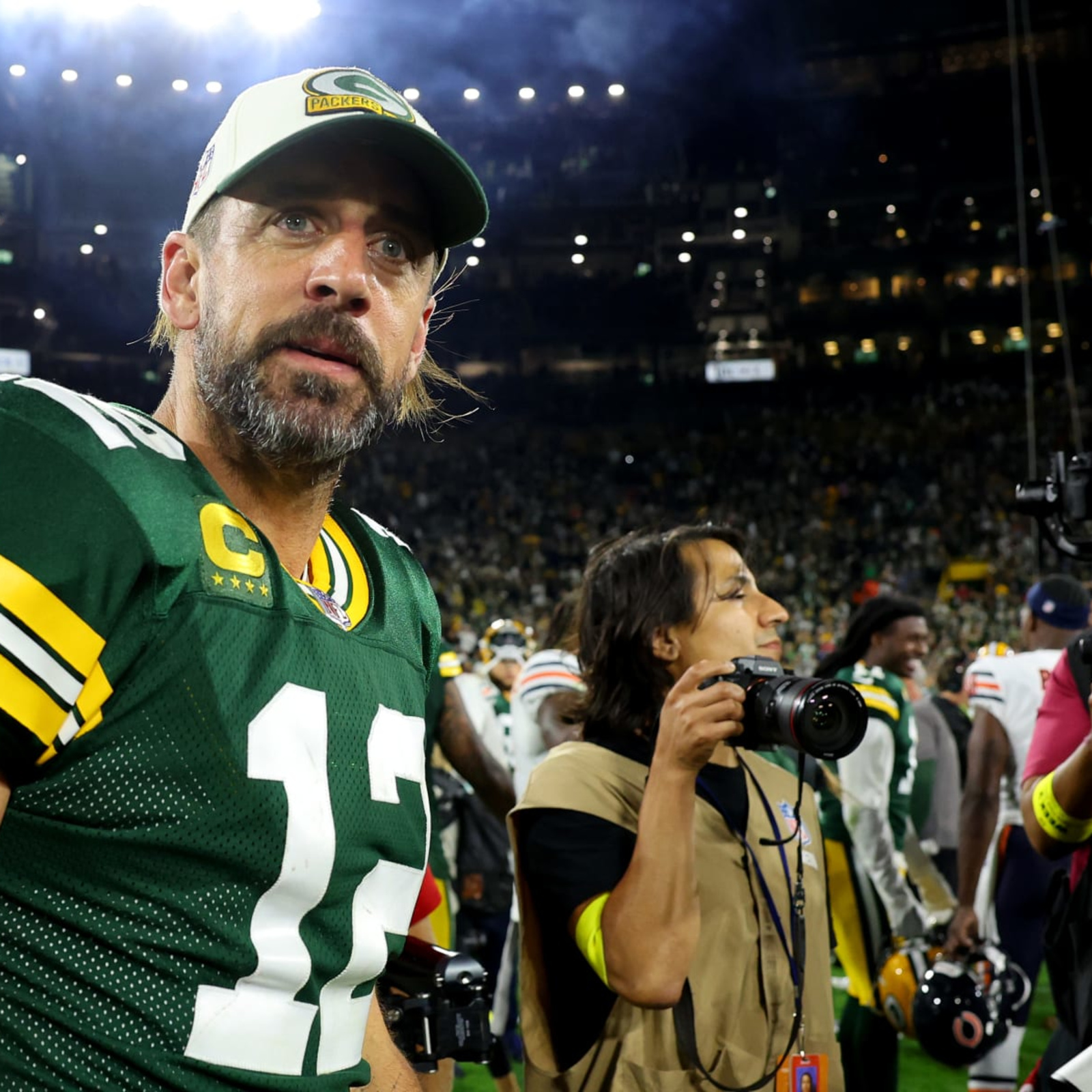 NFL news 2022: Aaron Rodgers, Green Bay Packers, wide receiver woes,  Davante Adams, Christian Watson dropped catch, highlights, latest