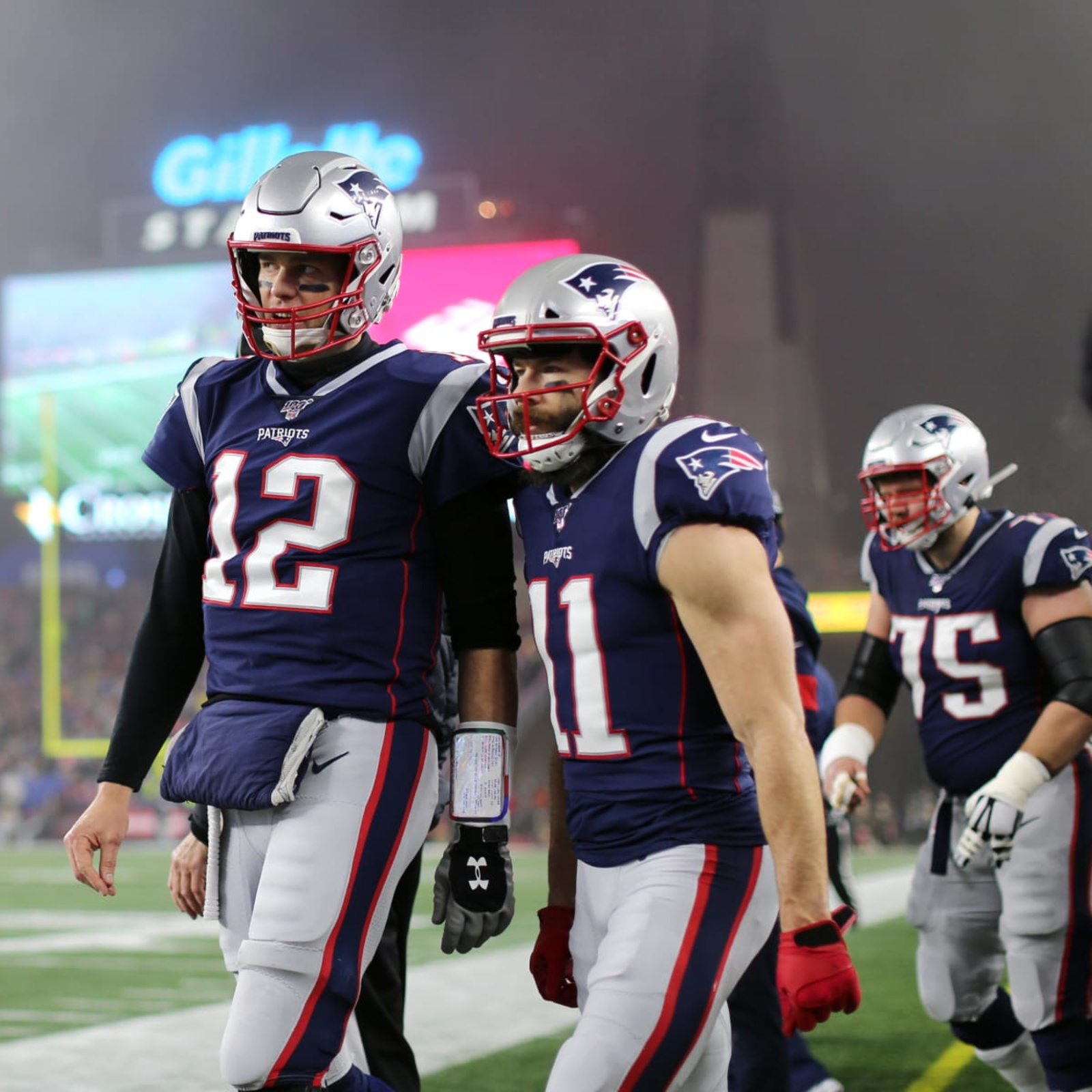 Julian Edelman bet $100,000 on a Patriots-Buccaneers Super Bowl