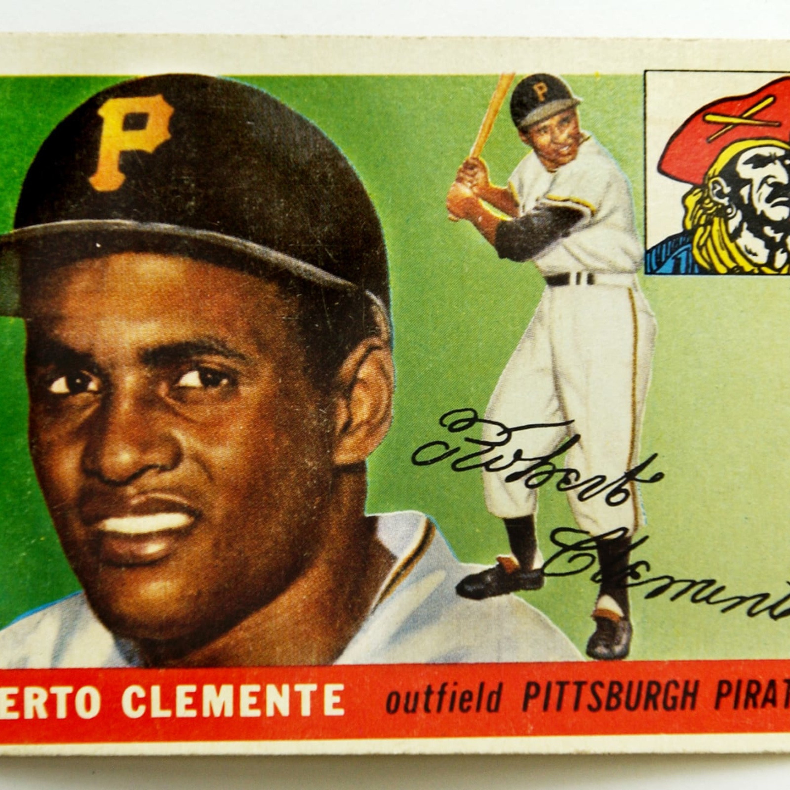 Roberto Clemente 1955 Topps Rookie Card Auctions for Near Record
