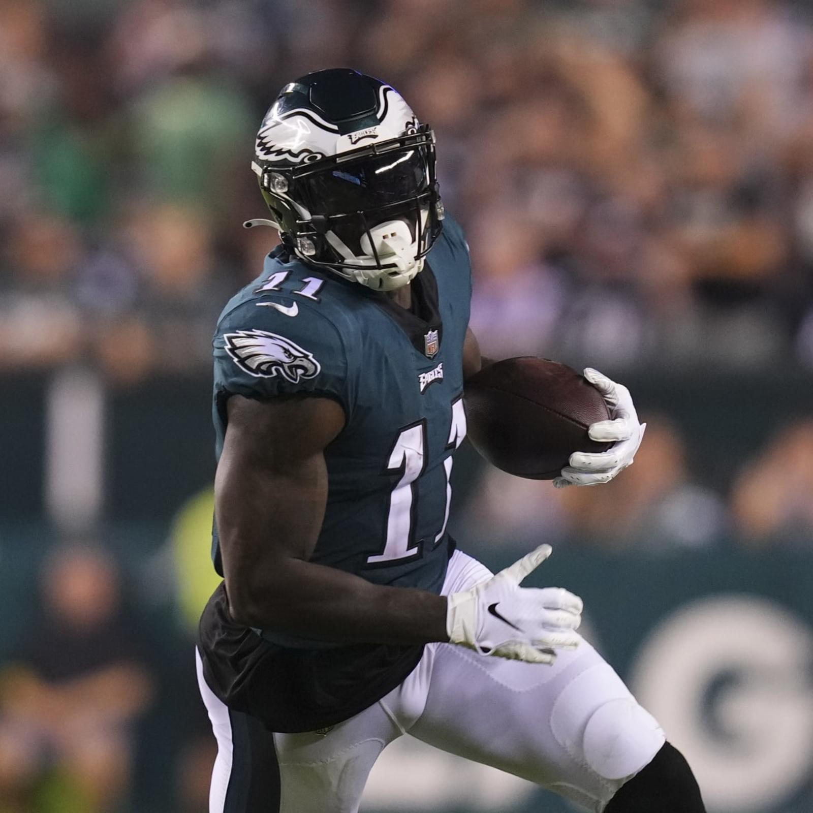 Eagles receiver AJ Brown not the first NFL player skeptical of