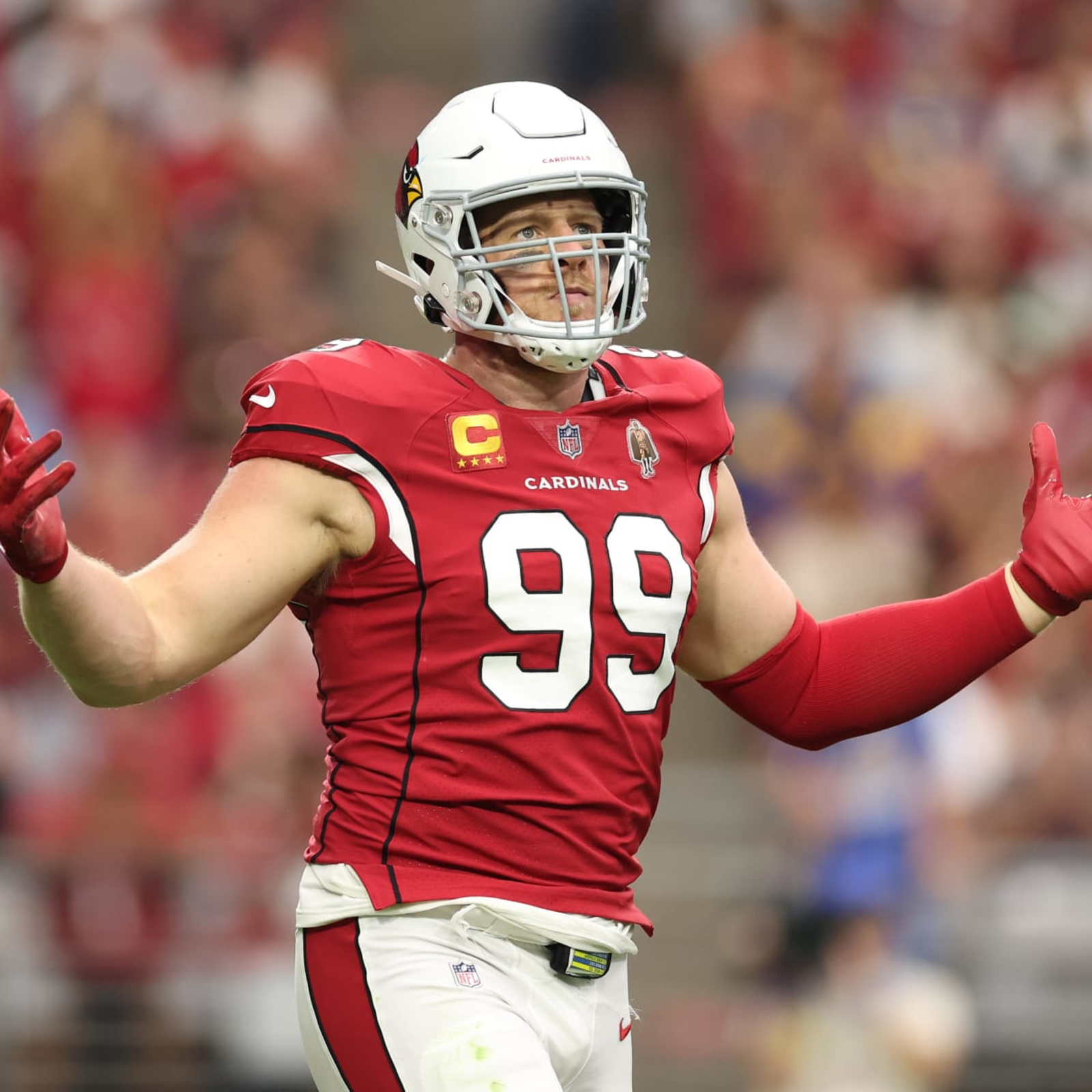 Arizona Cardinals' J.J. Watt plays days after having 'heart