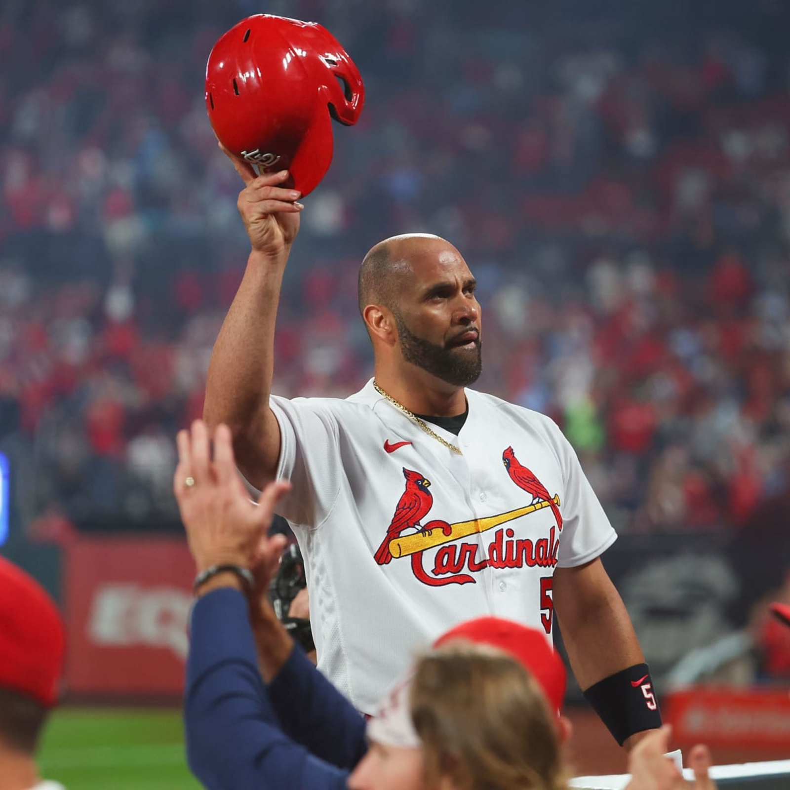 Albert Pujols hits 702nd home run, ties Babe Ruth in RBIs in Cardinals'  loss to Pirates