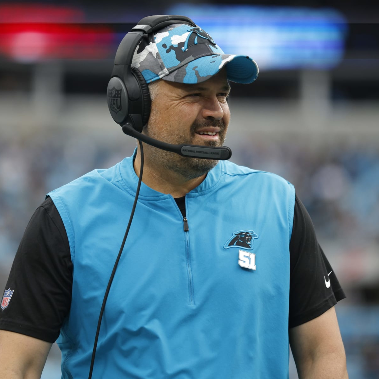 Carolina Panthers Interim Coach Cracks Whip On Matt Rhule