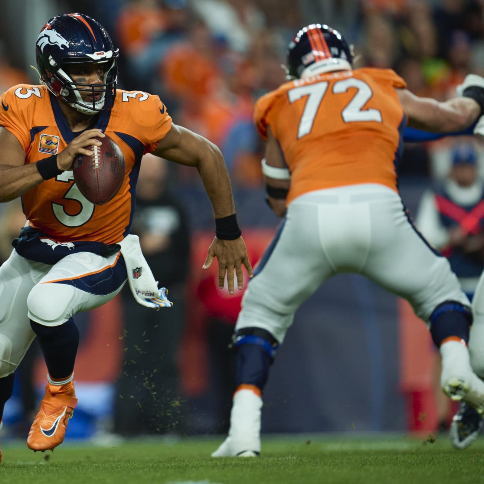 Russell Wilson loses key target in first half of Week 1 - Denver Sports