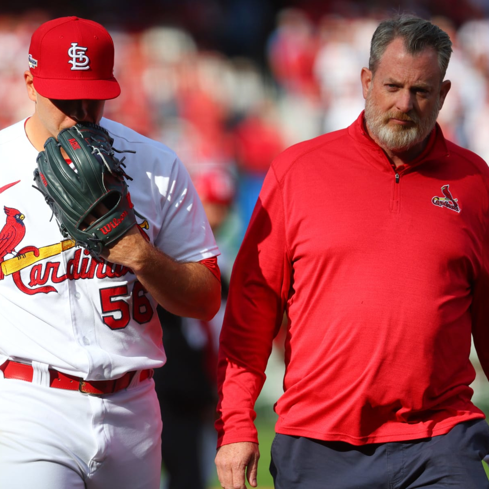 Cardinals' Ryan Helsley dealt with numb middle finger during 9th inning  meltdown