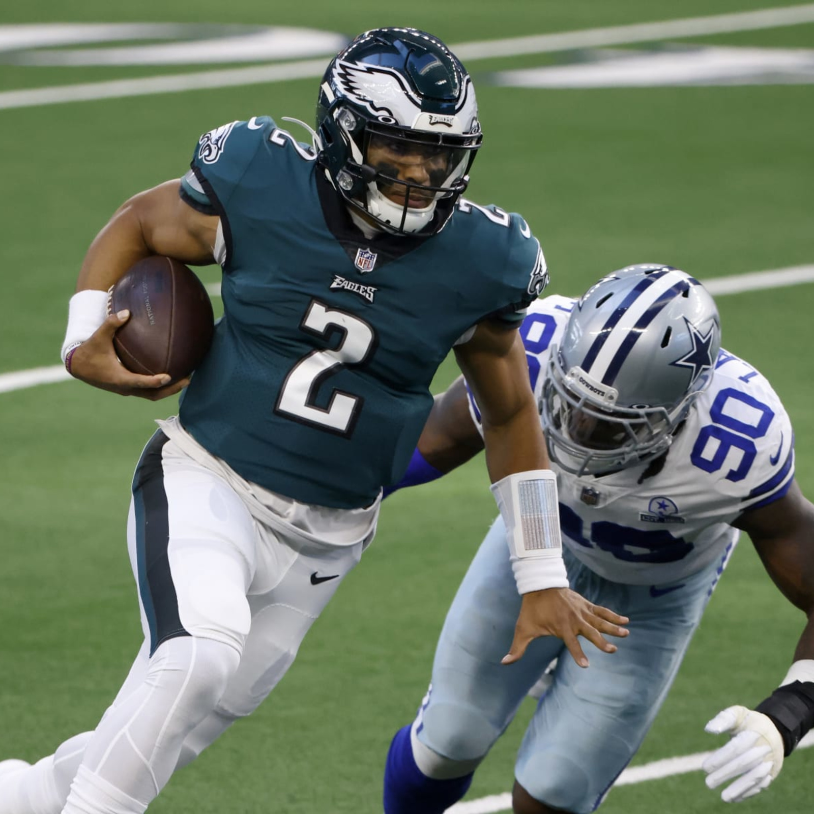 DeMarcus Lawrence on Eagles QB Jalen Hurts' success: 'He hasn't