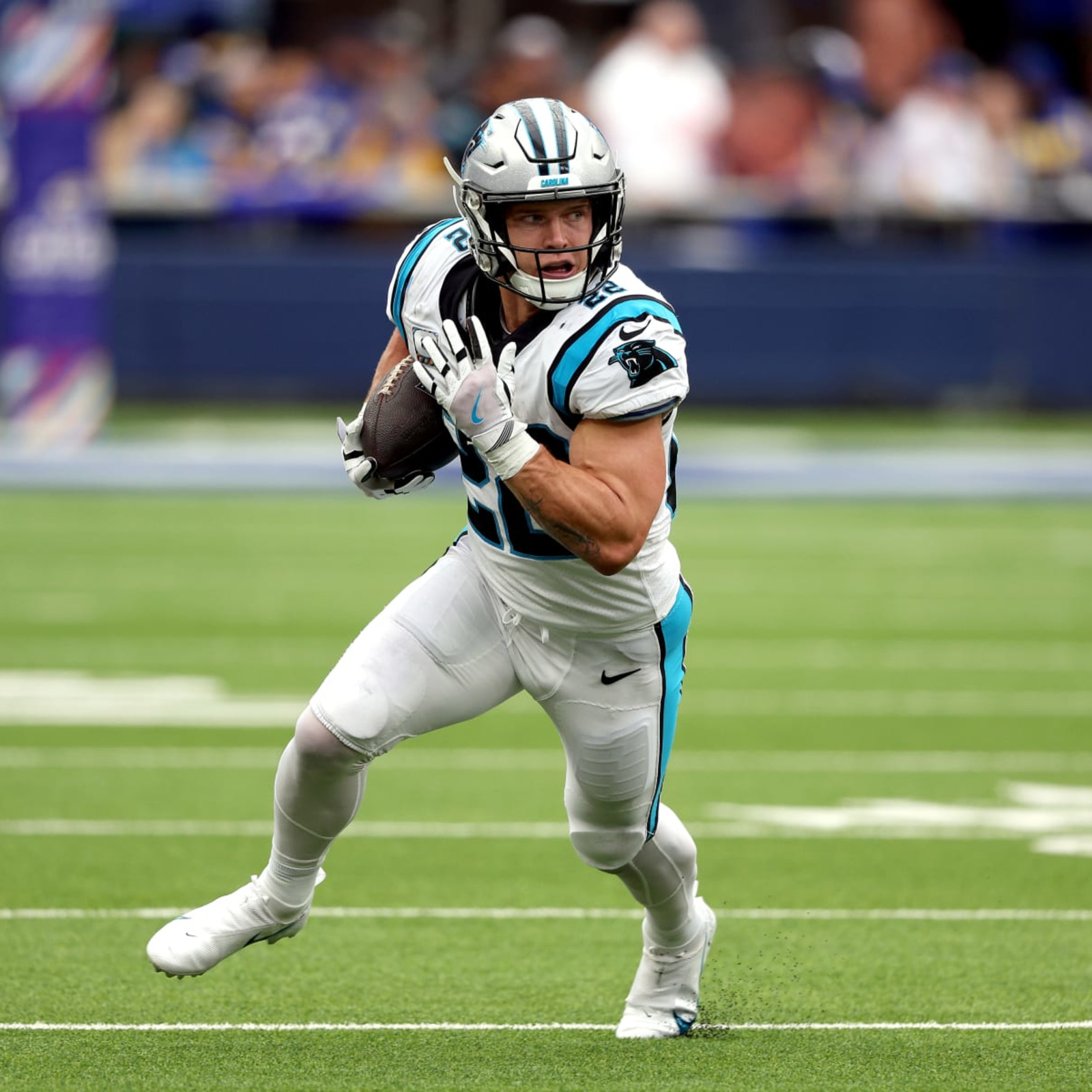 Carolina Panthers at San Francisco 49ers: Christian McCaffrey back