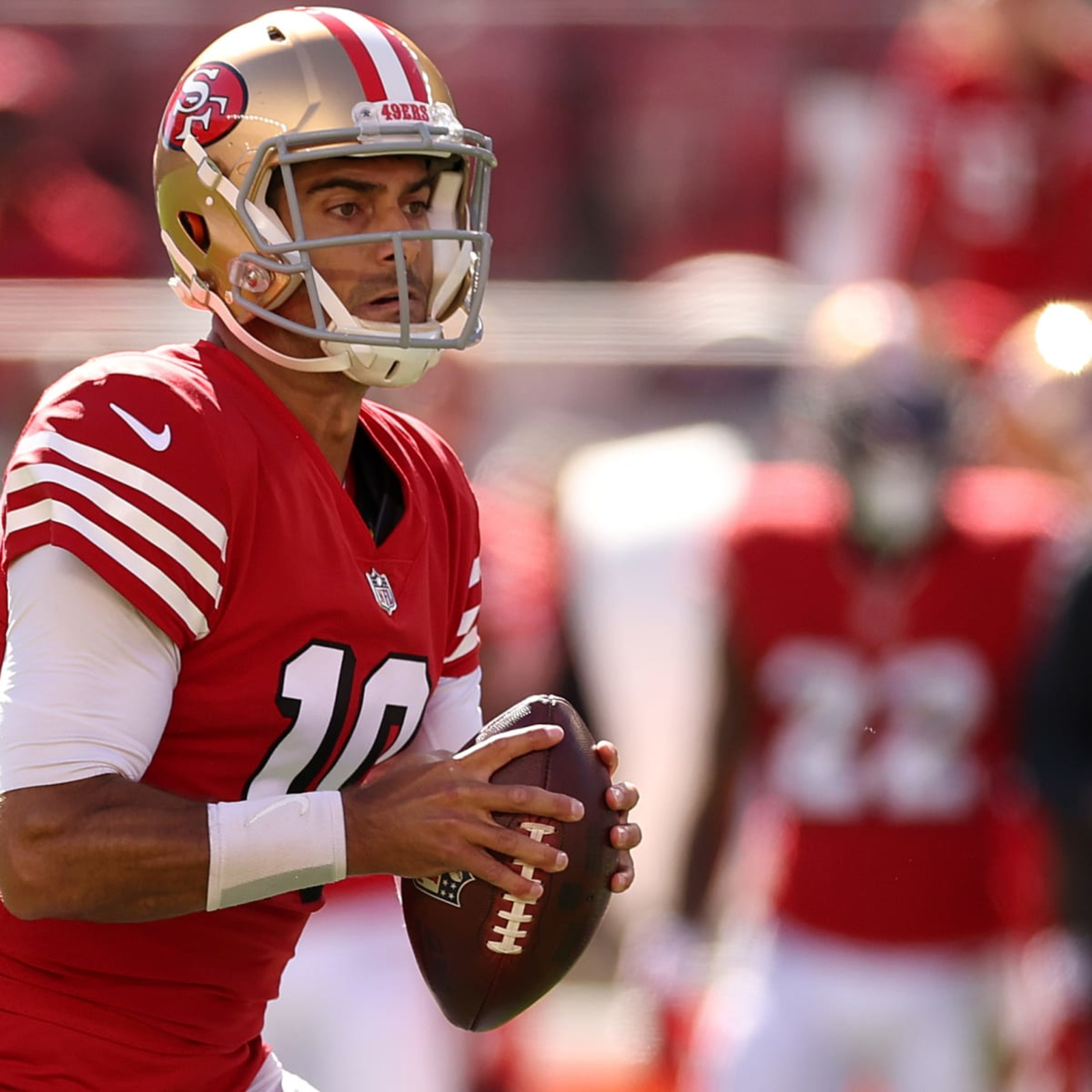 Jimmy Garoppolo Ripped by Fans as 49ers Are Blown Out by Chiefs in  McCaffrey's Debut | News, Scores, Highlights, Stats, and Rumors | Bleacher  Report
