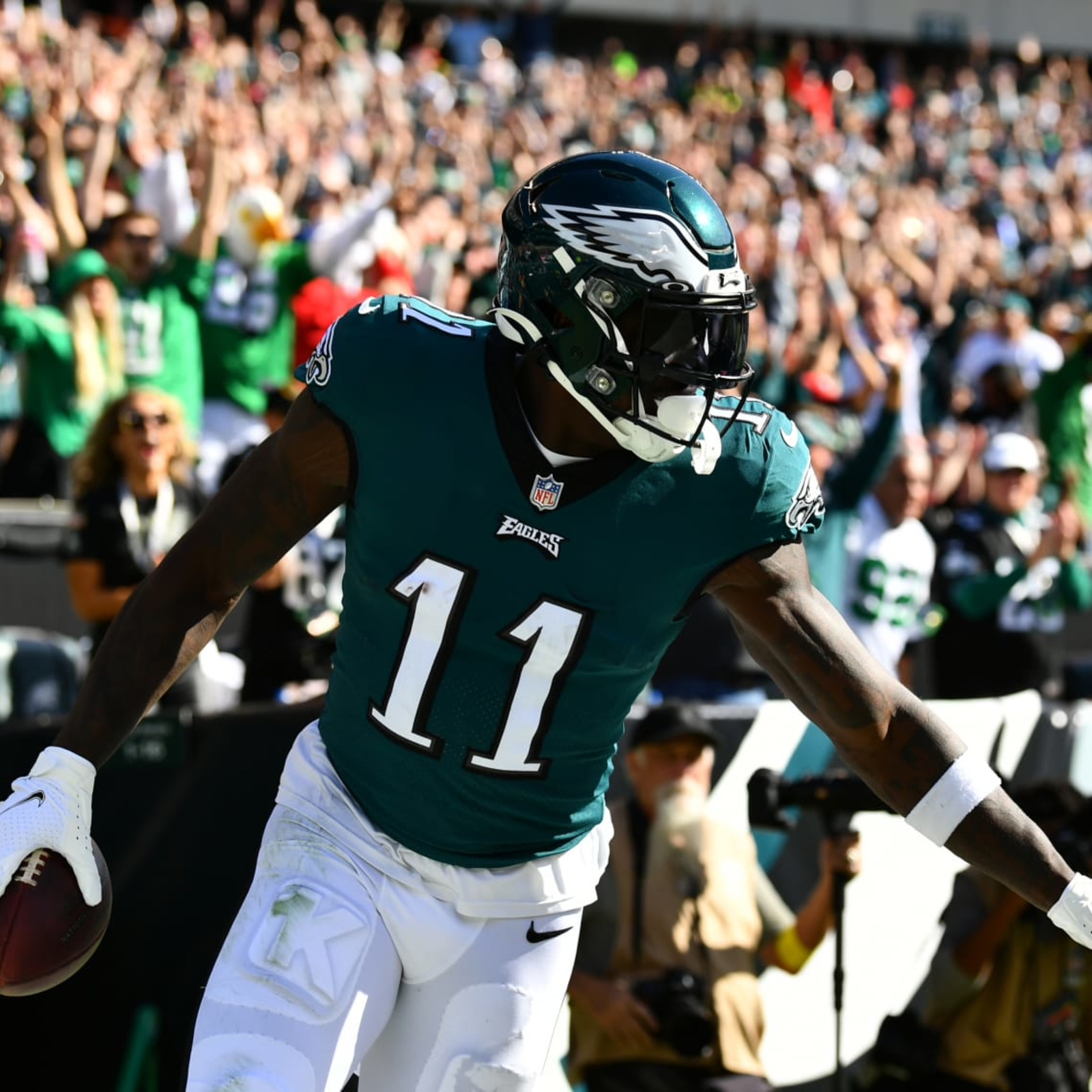 PHILADELPHIA, PA - OCTOBER 30: Philadelphia Eagles safety C.J.  Gardner-Johnson (23) during the game between the Pittsburgh Steelers and  Philadelphia Eagles on Sunday, October 30, 2022 at Lincoln Financial Field  in Philadelphia