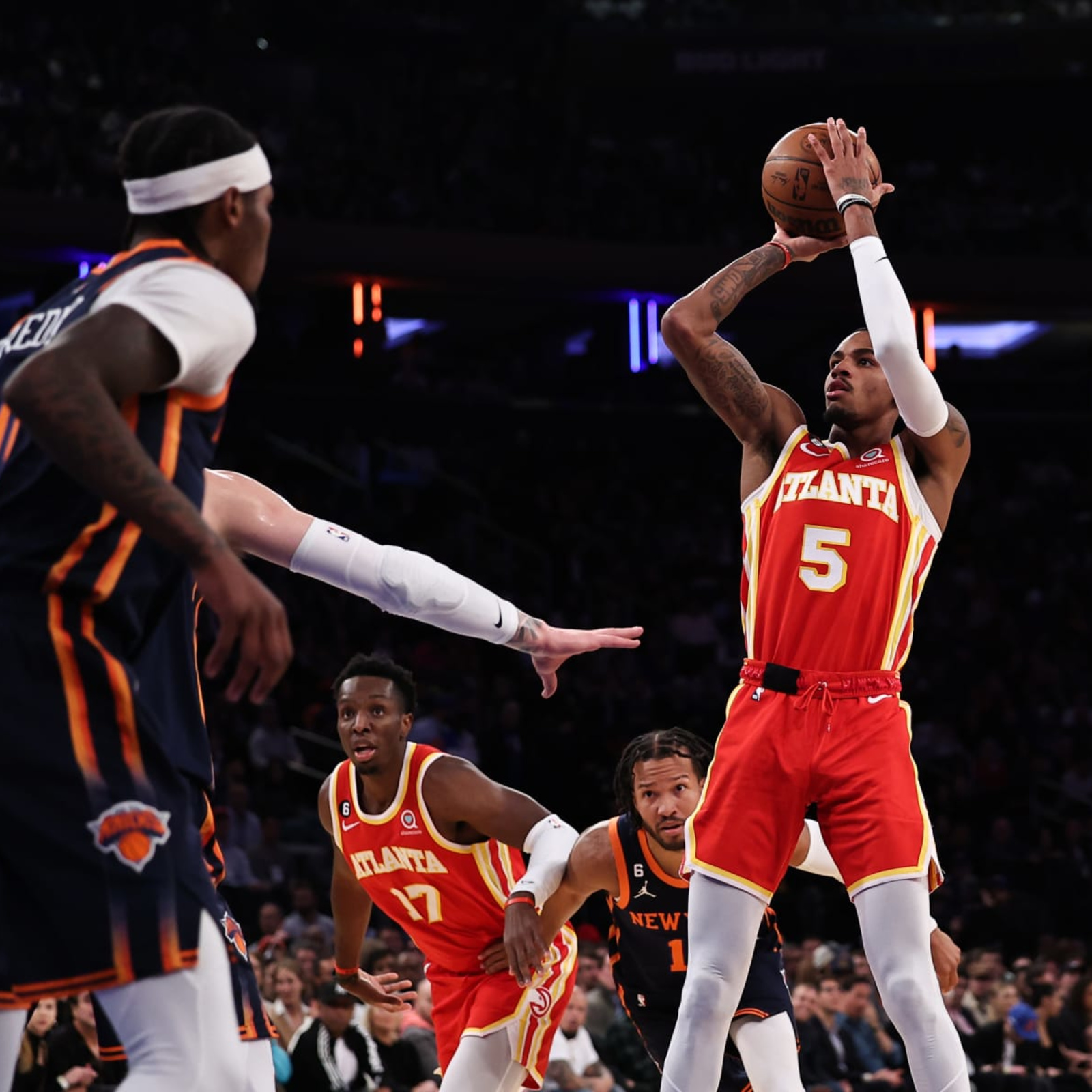 Hawks felt 'punked' by Knicks in NBA playoffs