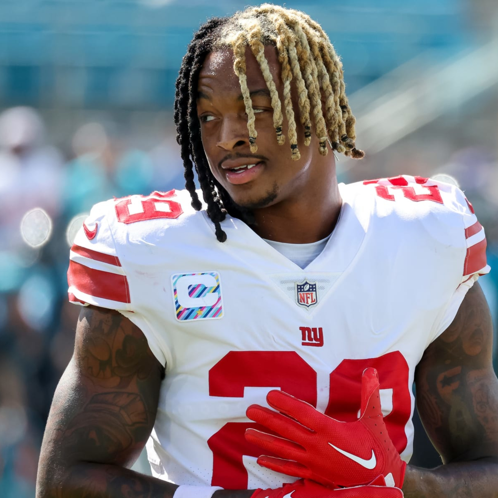 Giants safety Xavier McKinney had fingers surgically repaired