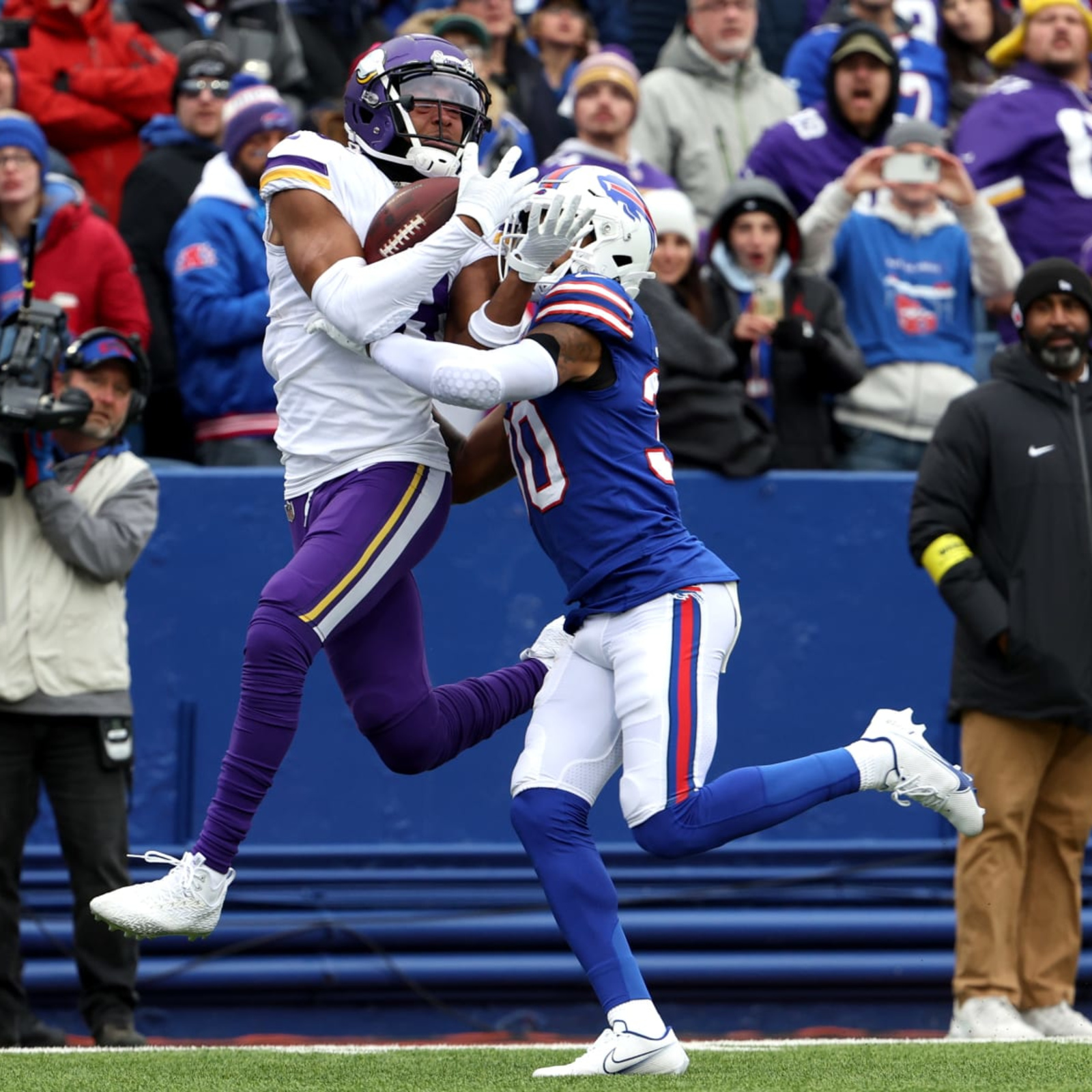 Even Jefferson's teammate was shocked at his catch vs. Bills