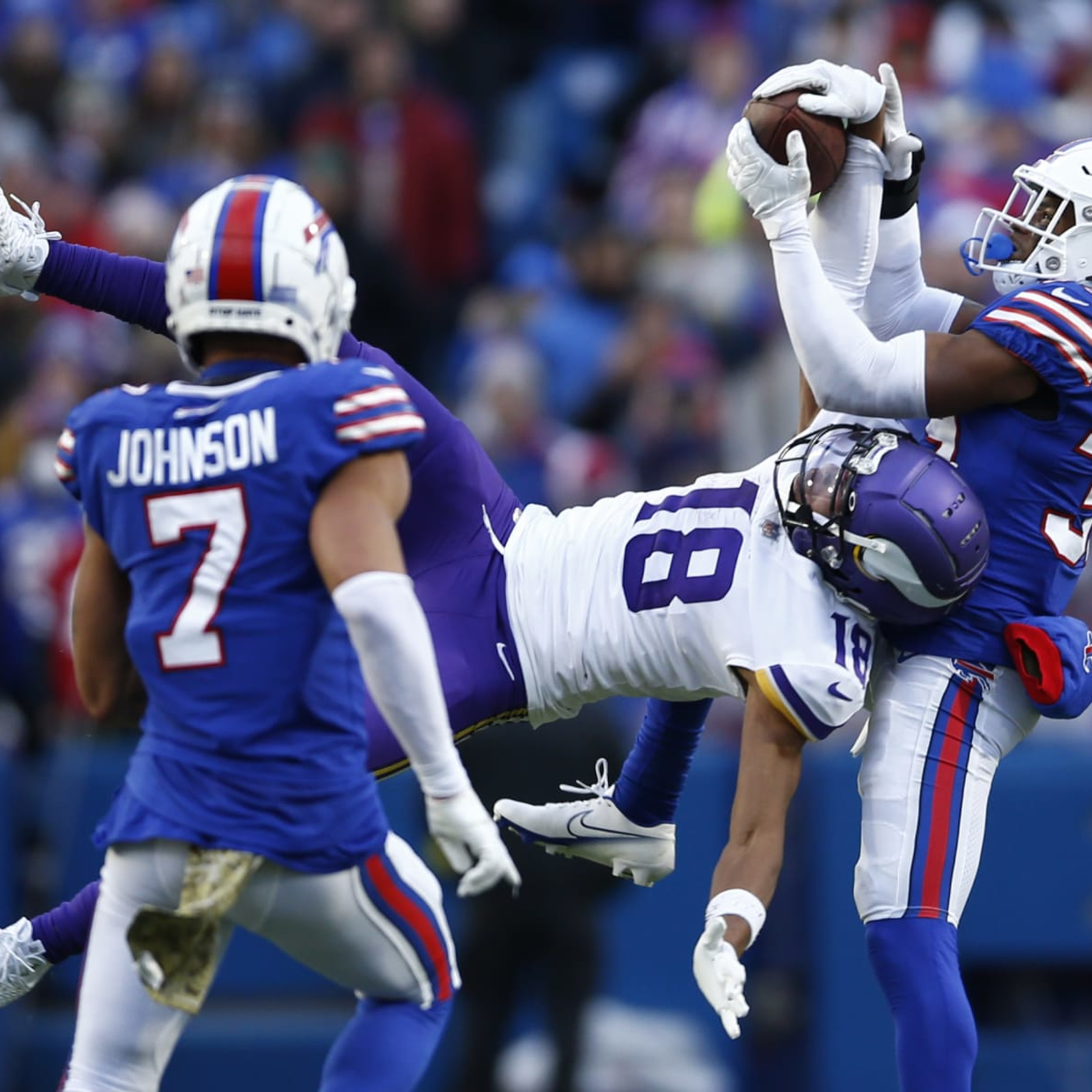 Minnesota Vikings wide receiver Justin Jefferson's second TD catch