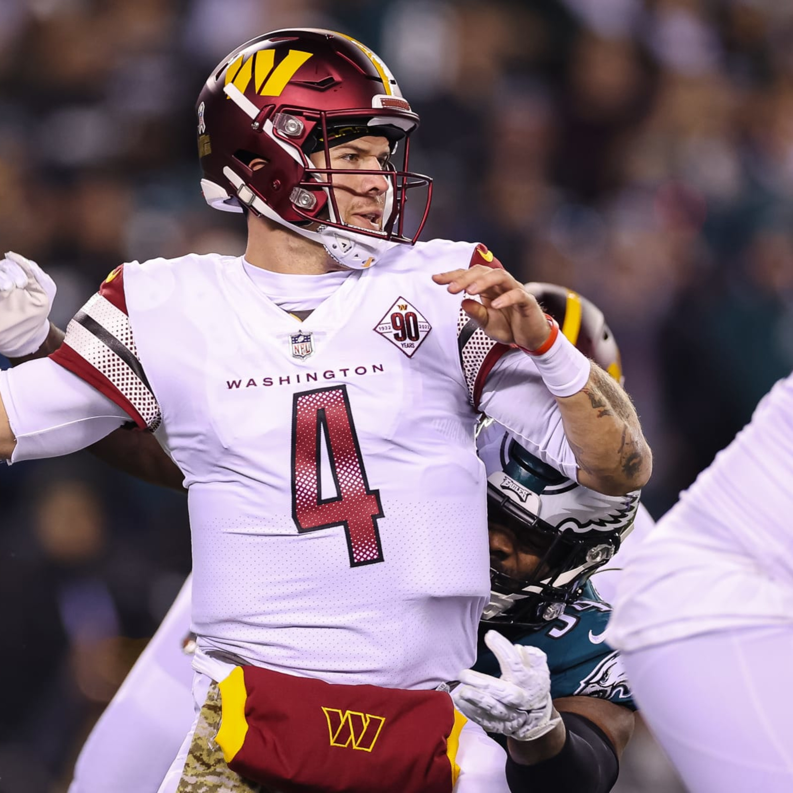 Carson Wentz replaces Taylor Heinicke; Washington Commanders lose 37-20 to  the San Francisco 49ers - Hogs Haven