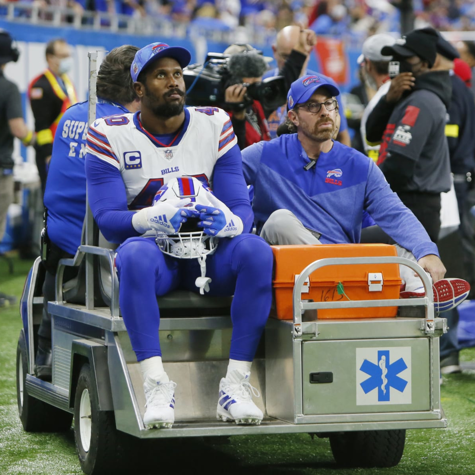 Bills defense looks to adjust in Miller's absence