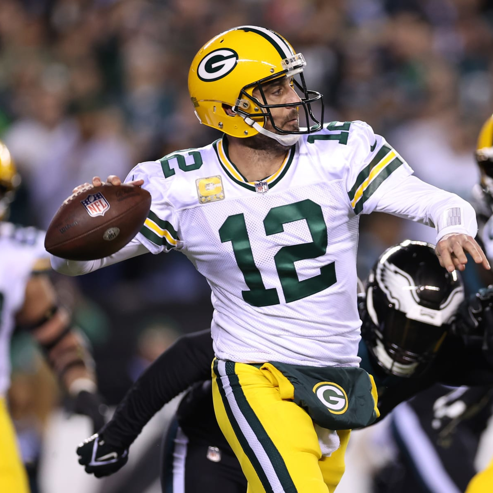 Aaron Rodgers injury update: Packers QB to go for tests on ribs, could play  in Week 13 vs. Bears - DraftKings Network