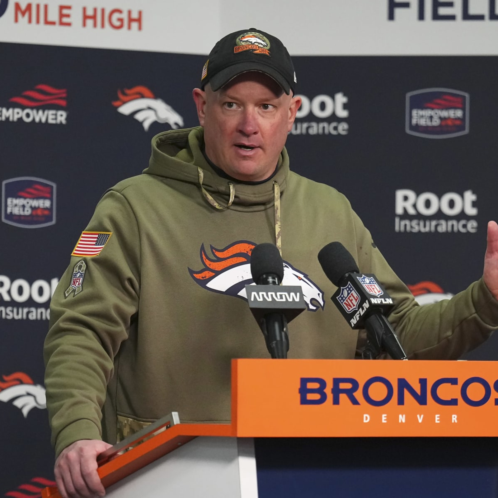 Nathaniel Hackett Fired as Broncos HC After 51-14 Loss to Rams, 4