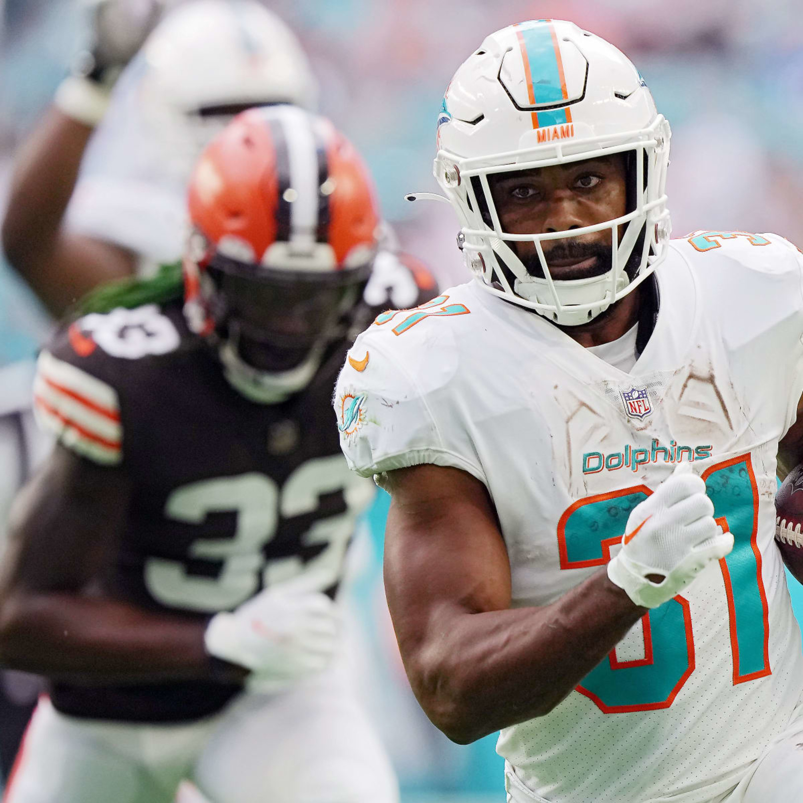 Raheem Mostert Clarifies Comments Saying Dolphins Have 'Way More Talent'  Than 49ers, News, Scores, Highlights, Stats, and Rumors