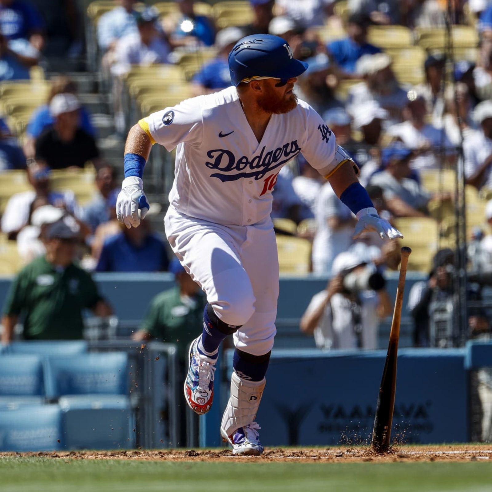 Justin Turner RedTurn2 Los Angeles Dodgers Majestic 2019 Players