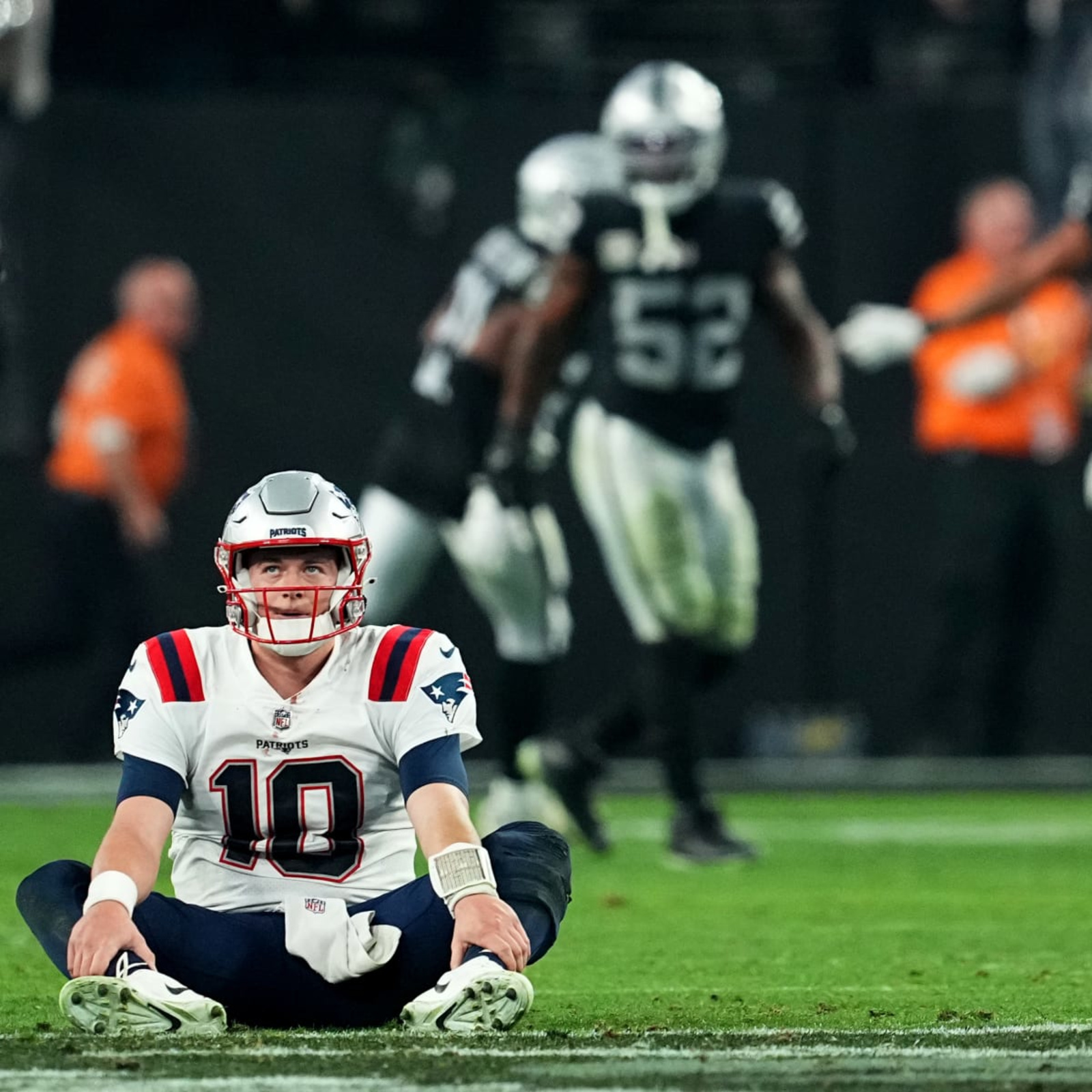 The Patriots' humiliating loss at Las Vegas lays bare how far they've  fallen, NFL