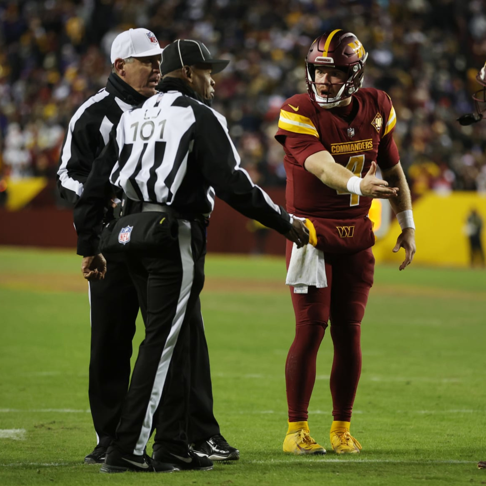 Tie against Giants shows Commanders' slim margin for error - The San Diego  Union-Tribune