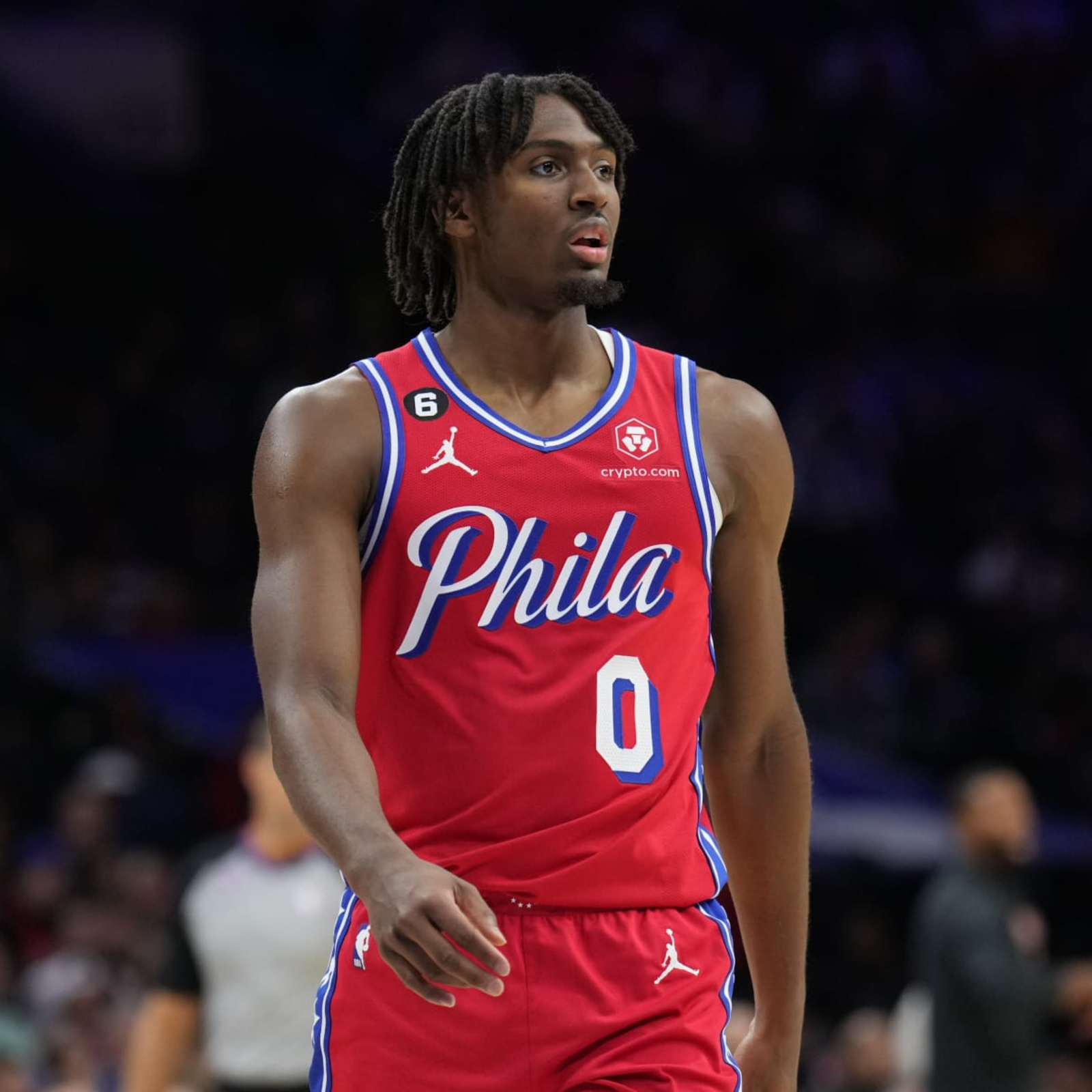 Tyrese Maxey injury updates: Sixers G expected to miss 3-4 weeks with a  foot injury - DraftKings Network