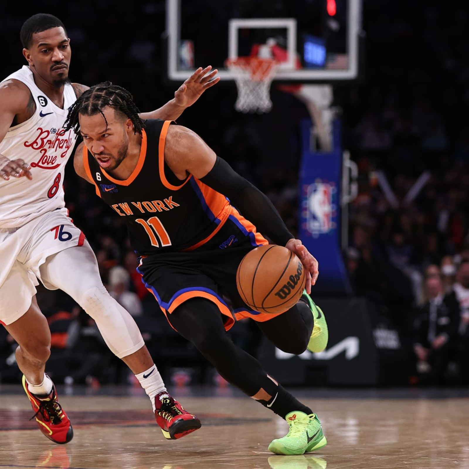 New York Knicks Docked Second Round Pick For Jalen Brunson
