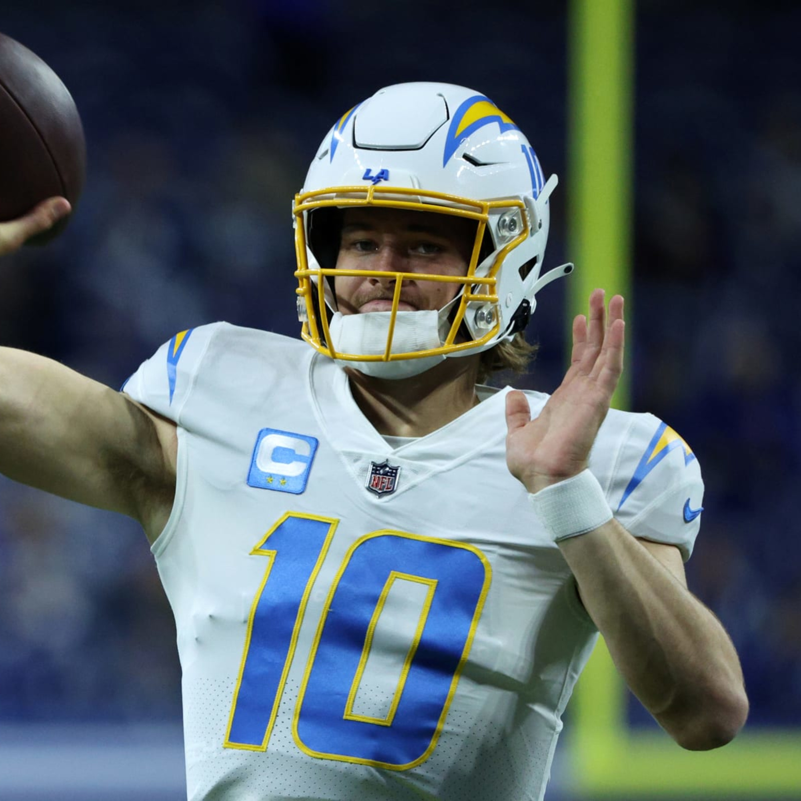 December 18, 2022 Los Angeles Chargers quarterback Justin Herbert