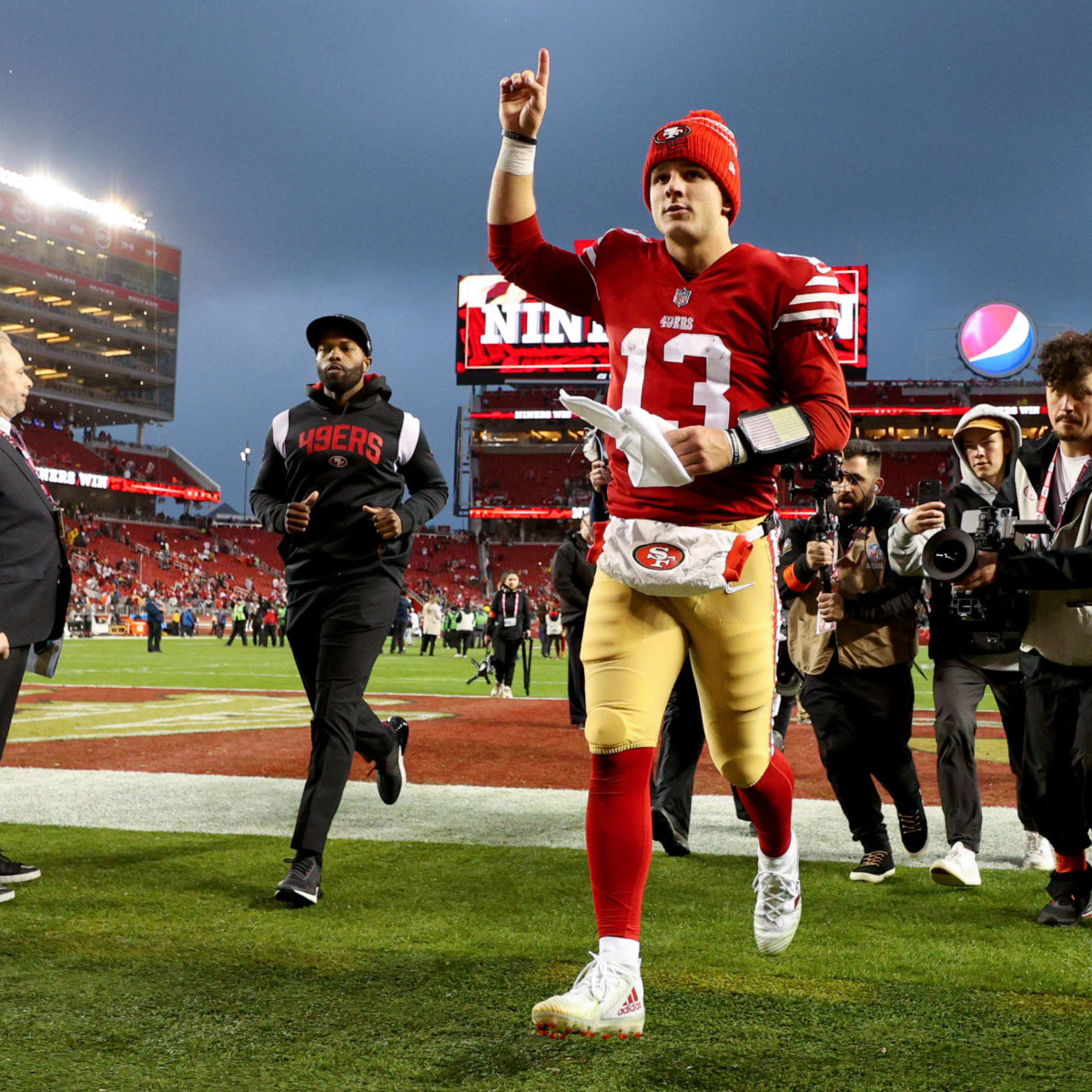 49ers: Brock Purdy explains how 'Mr. Irrelevant' label helps him play more  freely