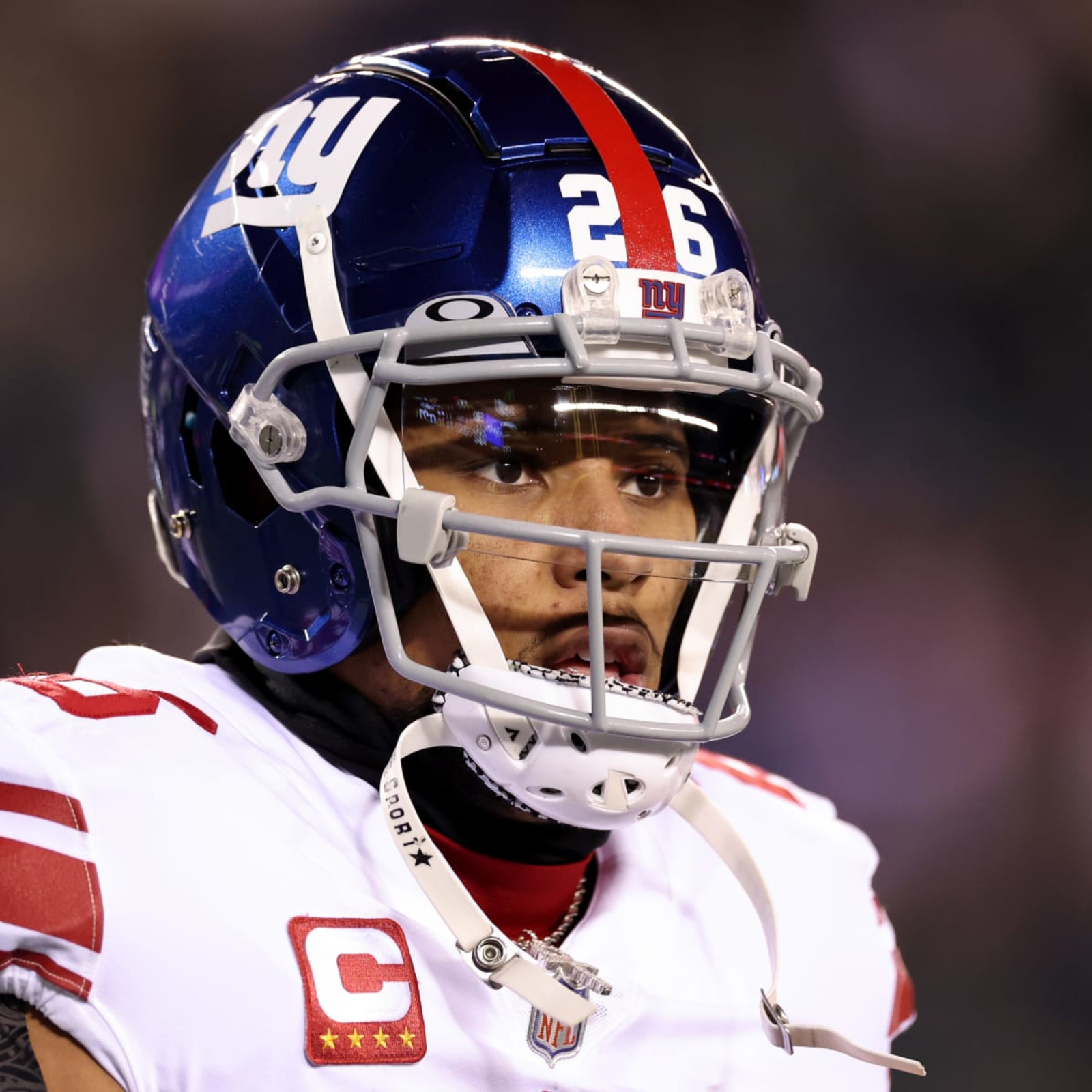 Safety Julian Love is in conversation with Giants about new contract