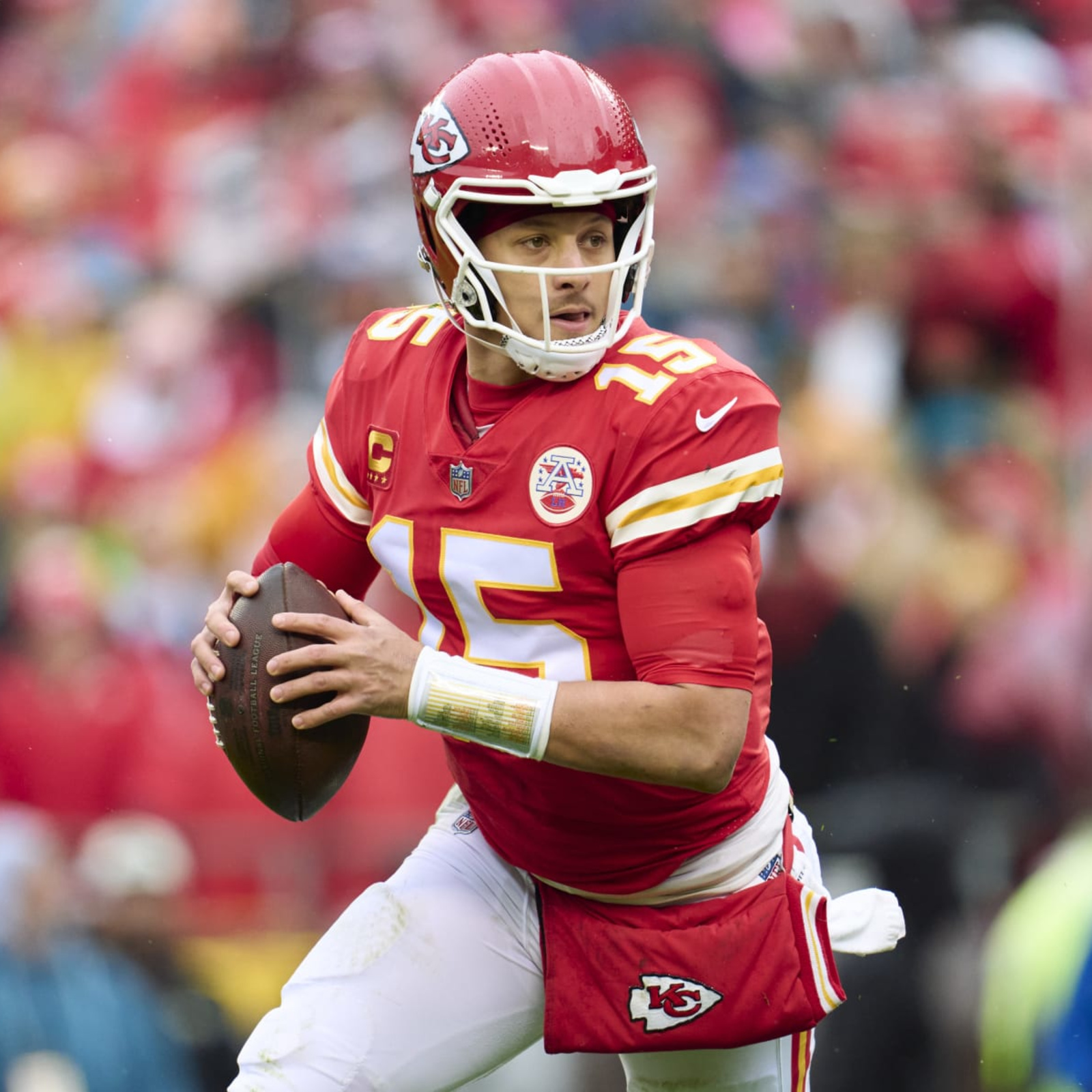 Chiefs QB Patrick Mahomes on track to play in AFC title game - The Japan  Times