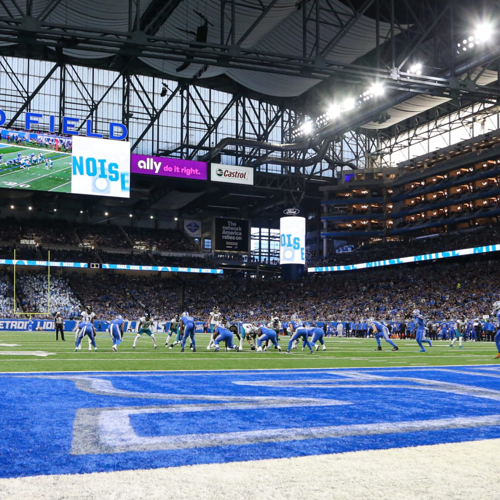 Detroit Lions upgrading their playing surface at Ford Field 