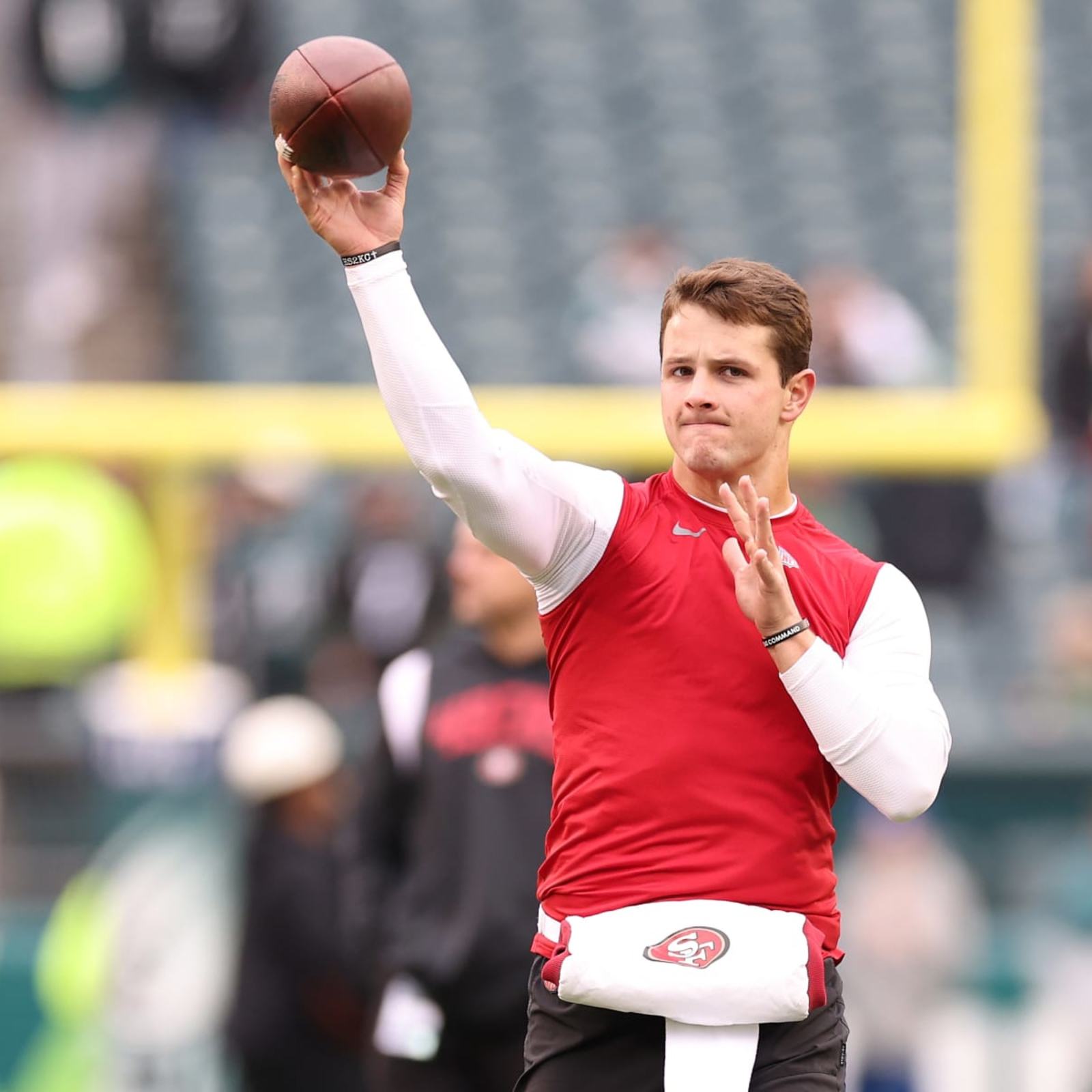 Brock Purdy injury: 49ers quarterback sidelined against Eagles [UPDATE] -  Bleeding Green Nation