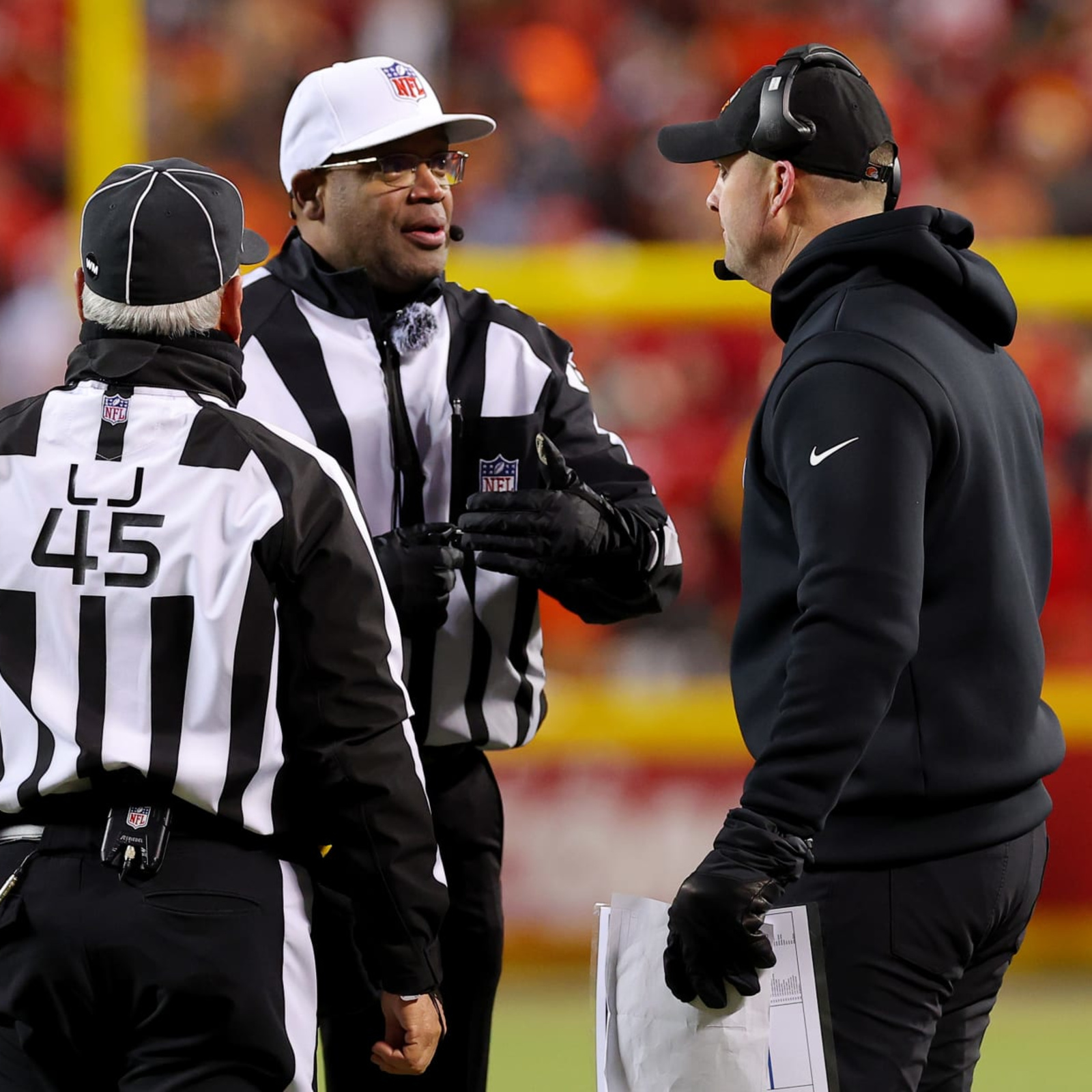 Refs explanation for replayed Chiefs third down in controversial AFC  Championship