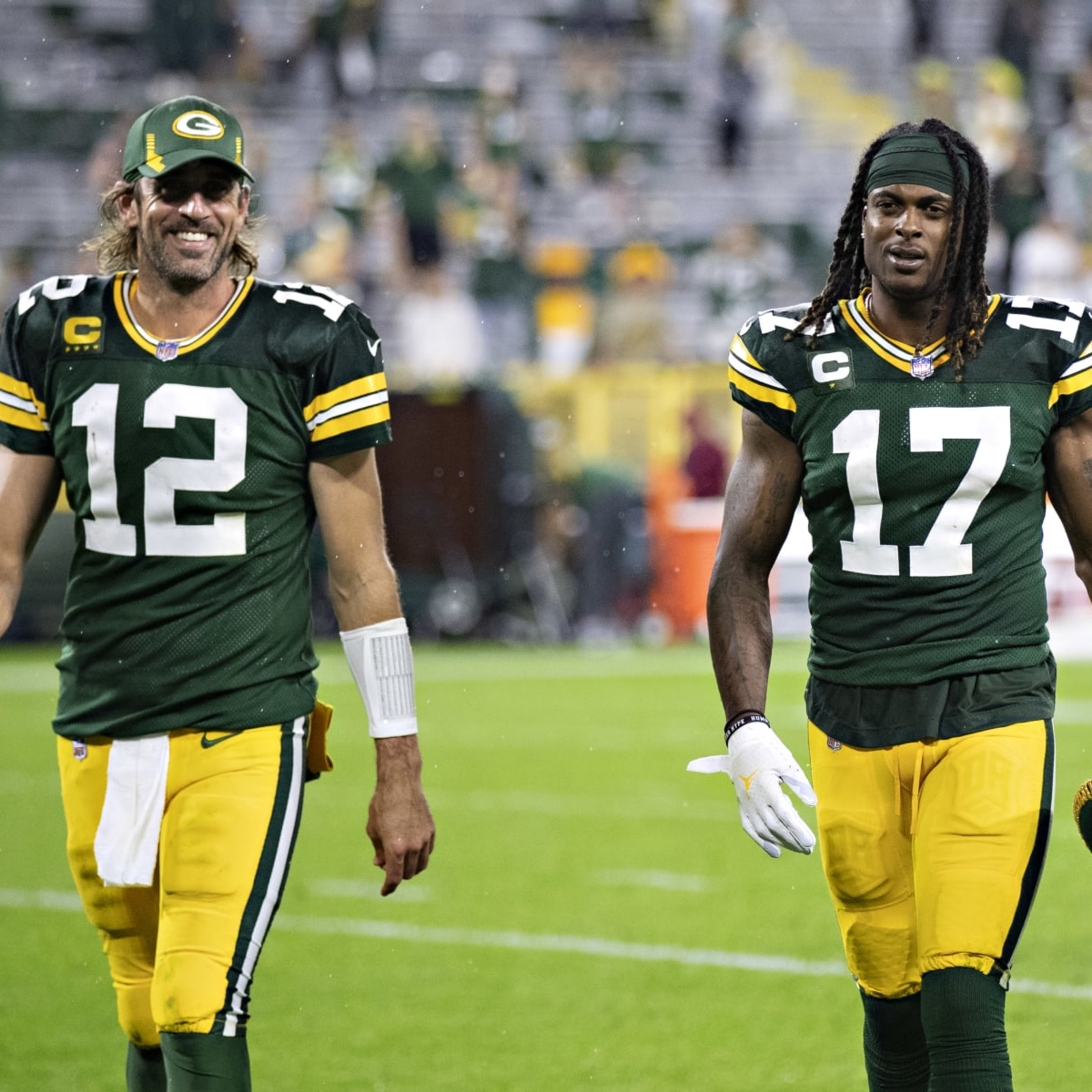 Raiders news: Davante Adams kicks QB Aaron Rodgers rumors into high gear -  Silver And Black Pride