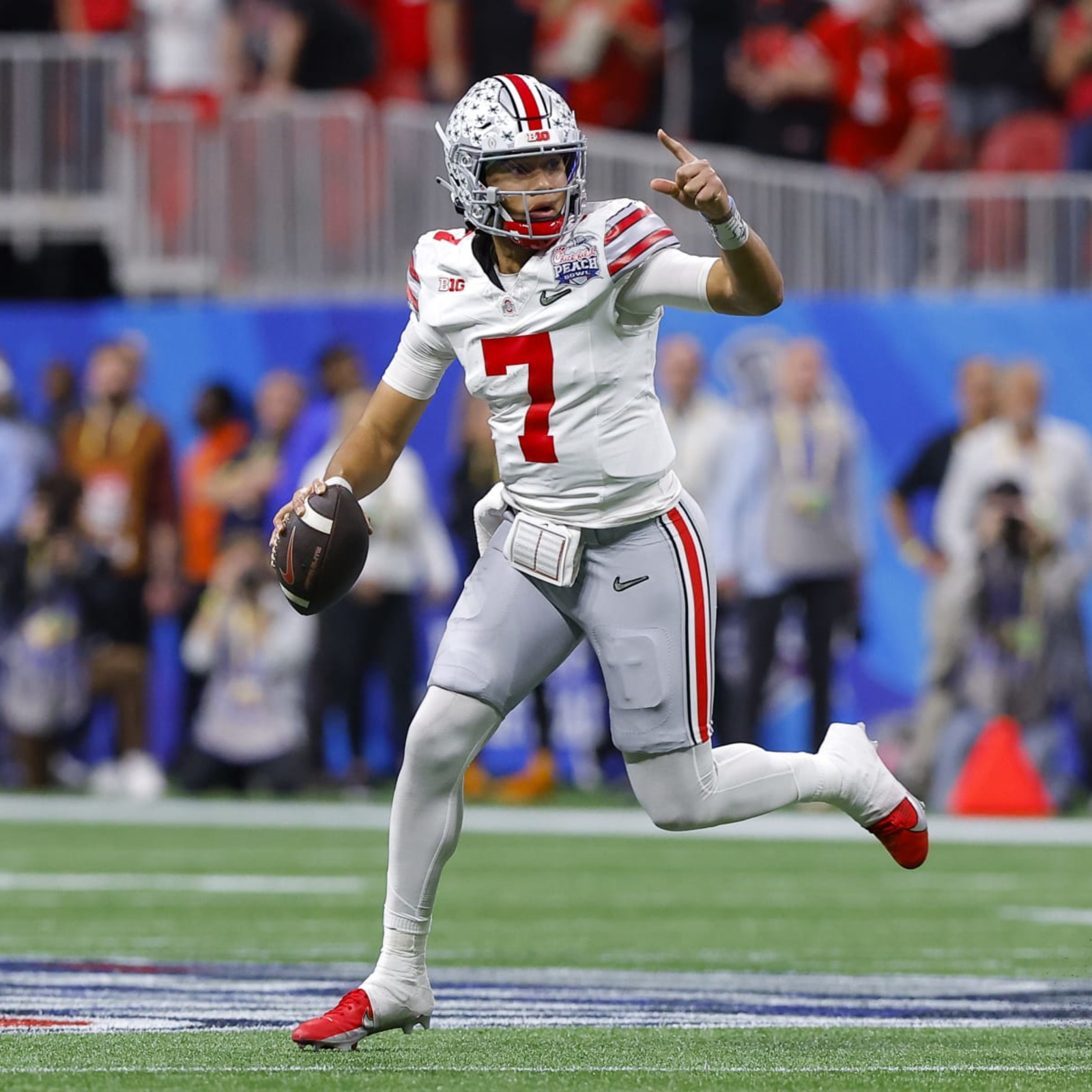 Ohio State quarterback C.J. Stroud plans to enter NFL draft